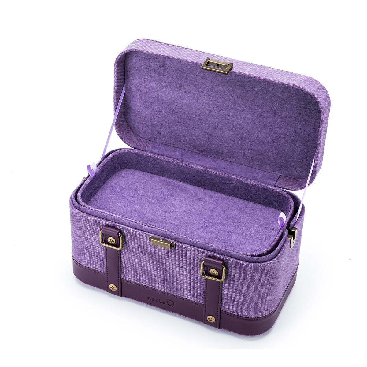 della Q Maker's Train Case - Orange - Extra Image