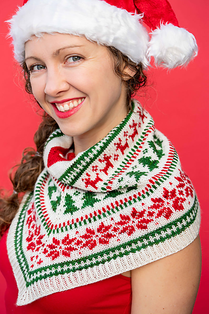Stephanie Lotven PDF Patterns - Stocking Stuffer Cowl - PDF Download - Extra Image
