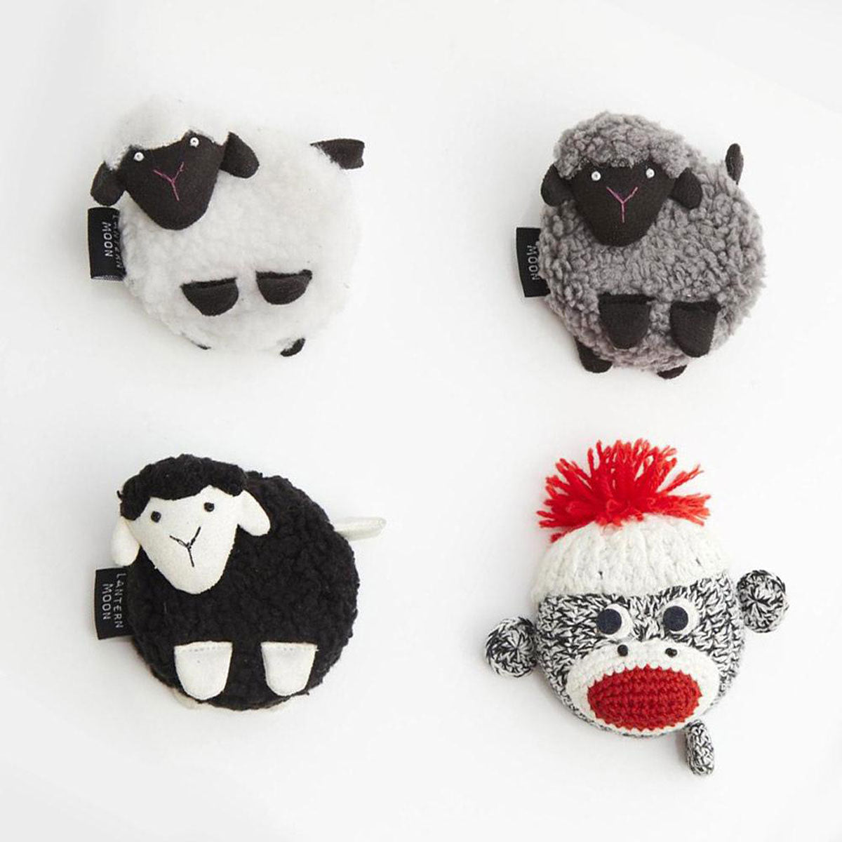 Lantern Moon Tape Measures - Woolly (Grey Sheep) - Extra Image