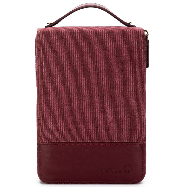 della Q Maker's Circular Needlecase - Maroon - Extra Image