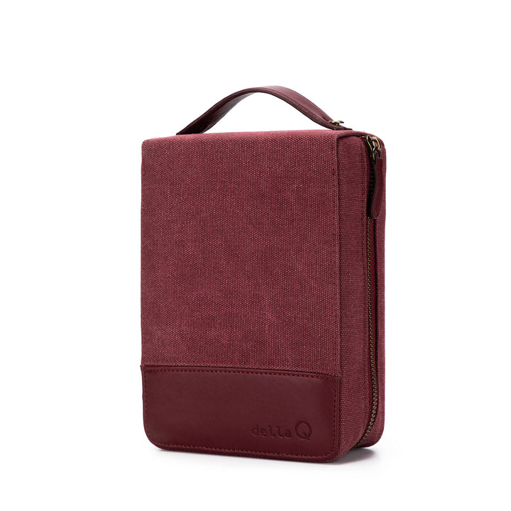 della Q Maker's Circular Needlecase - Maroon - Extra Image