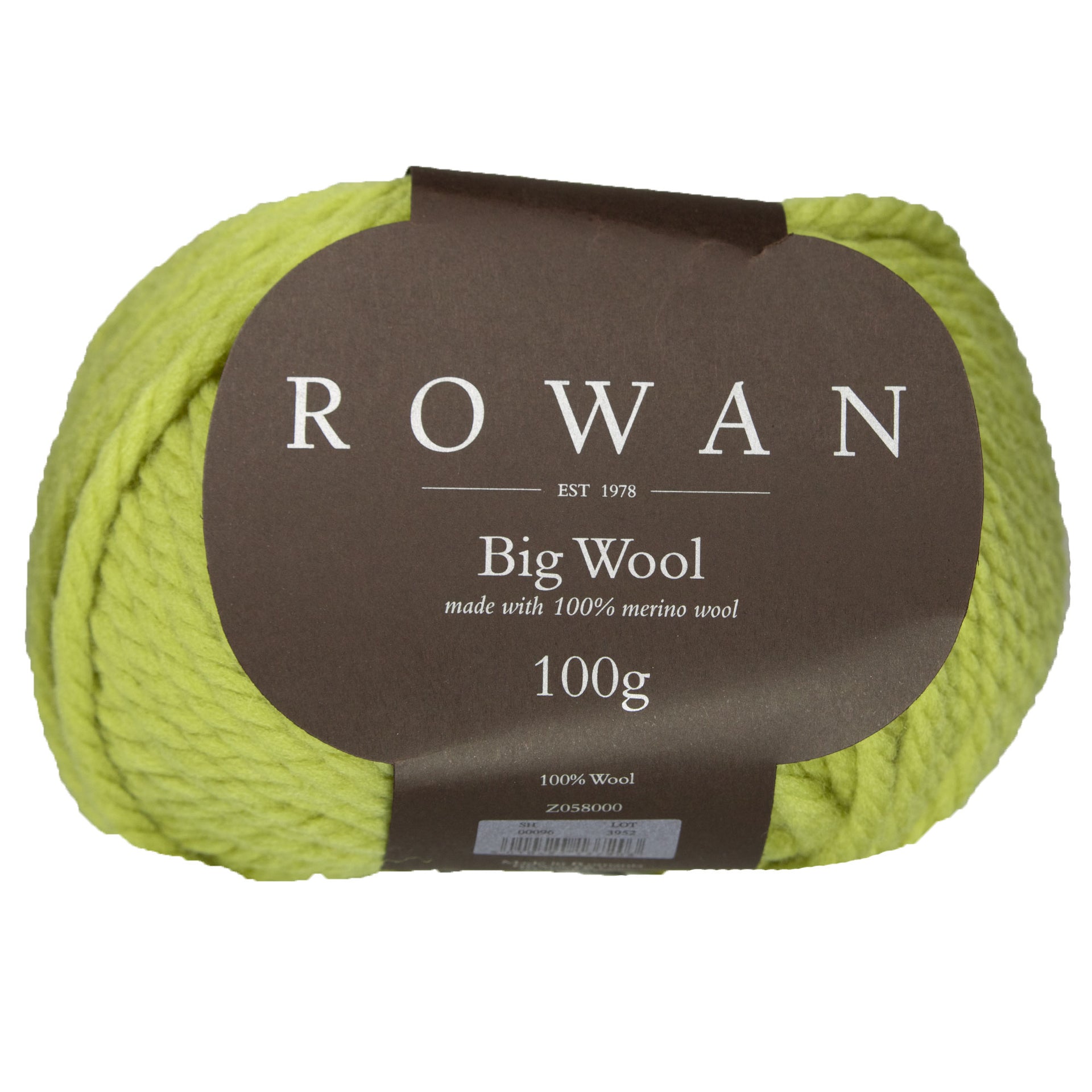 Rowan Big Wool Yarn - 96 Limeade - Zoom Image
