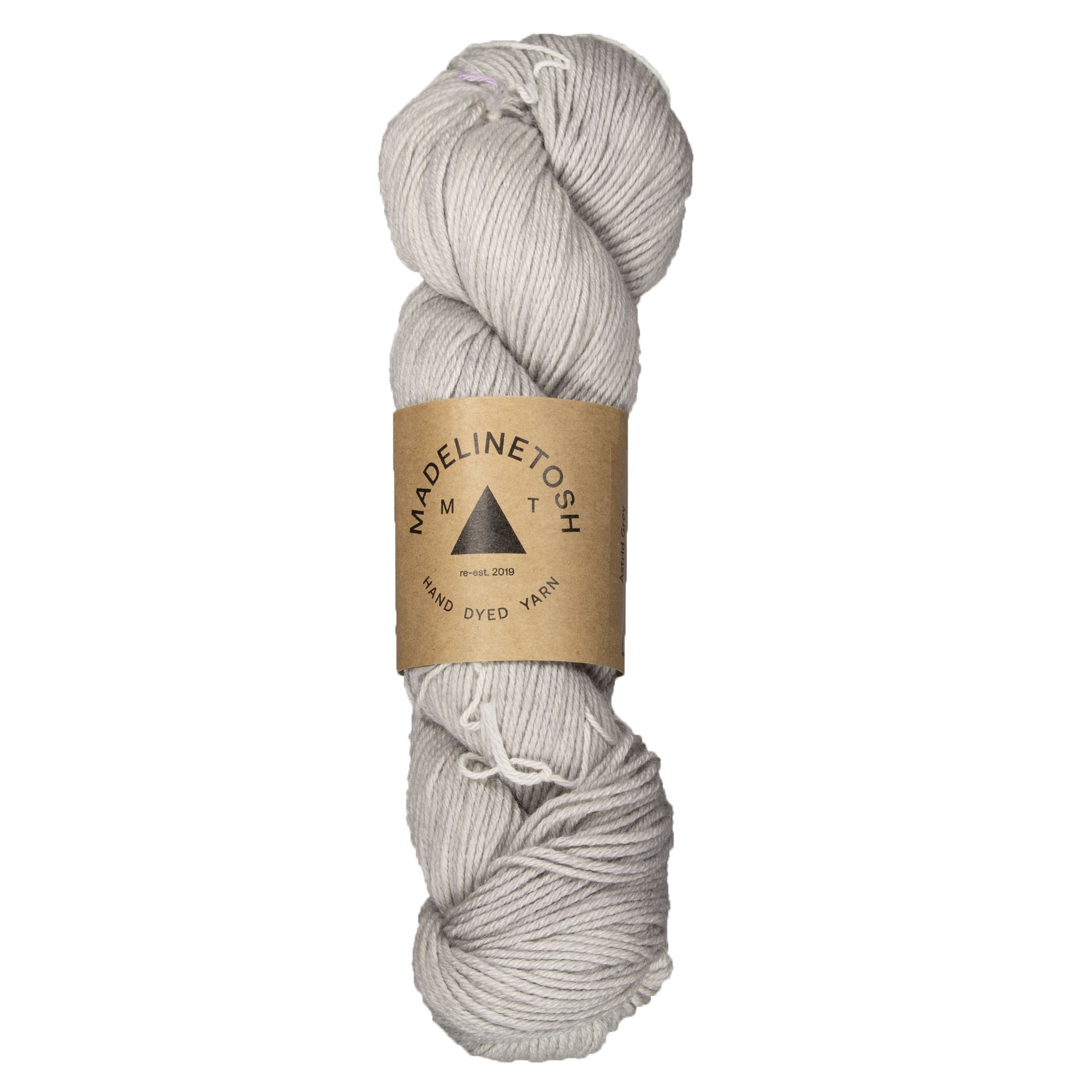 Madelinetosh Wool + Cotton Yarn - Astrid Grey - Zoom Image
