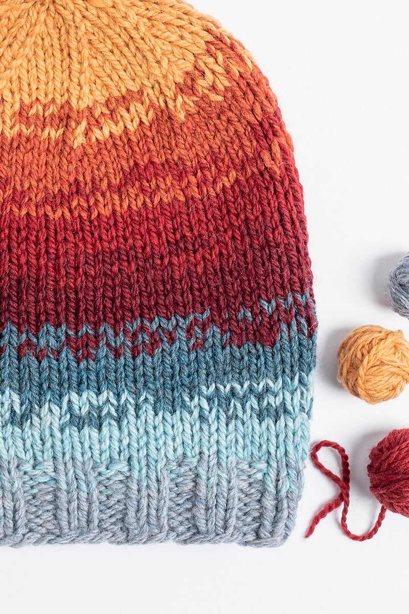 Blue Sky Fibers Traveler's Series Patterns - Tahoe Hat - PDF Download - Extra Image
