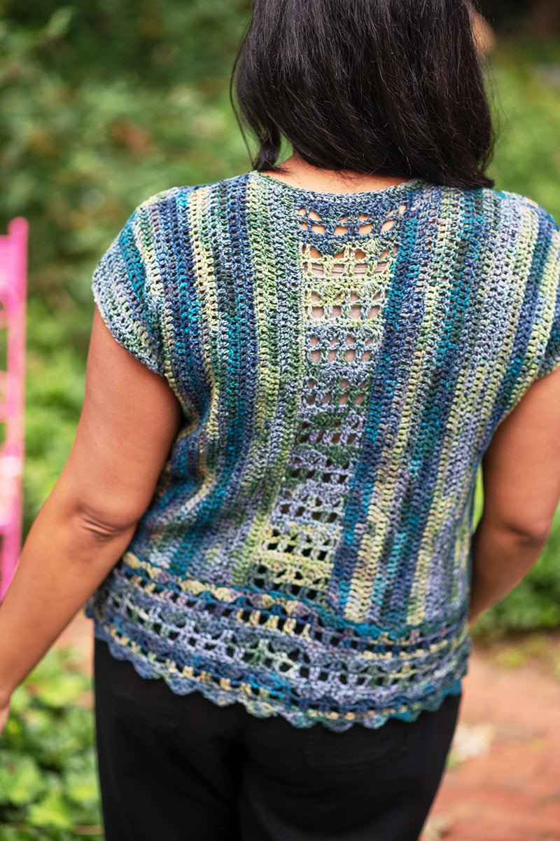 Berroco Summer Sesame Patterns - Benedetta Tee - PDF Download - Extra Image