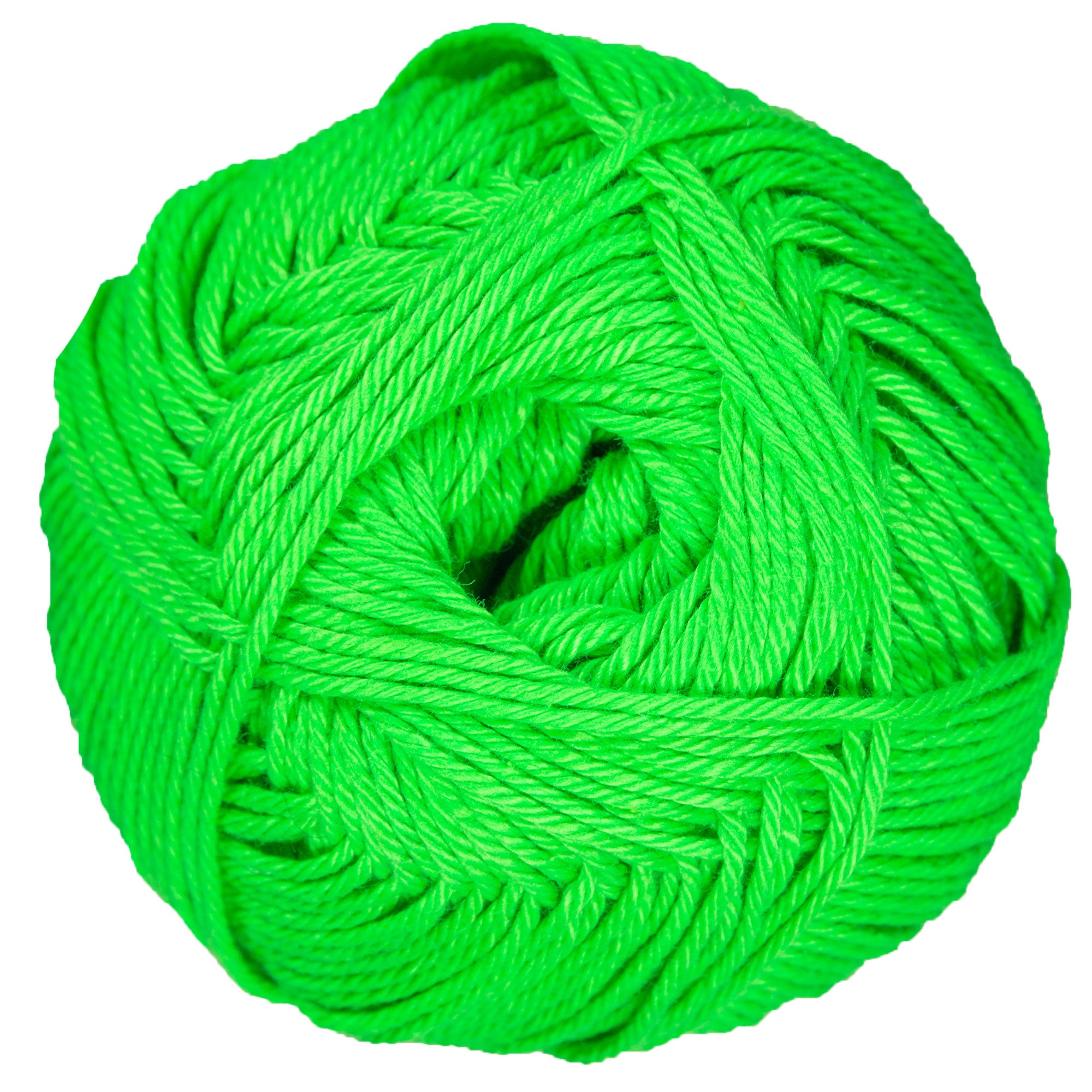 Scheepjes Catona Yarn - 602 Neon Green - Zoom Image