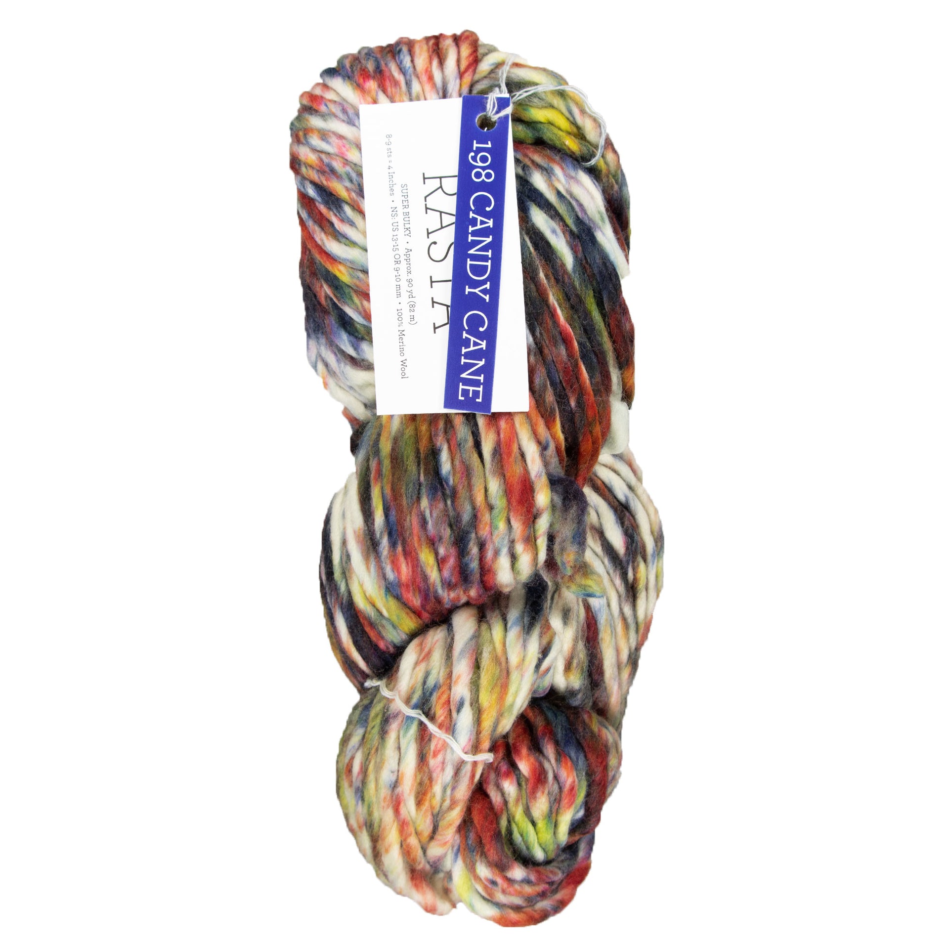 Malabrigo Rasta Yarn - 198 Candy Cane - Zoom Image
