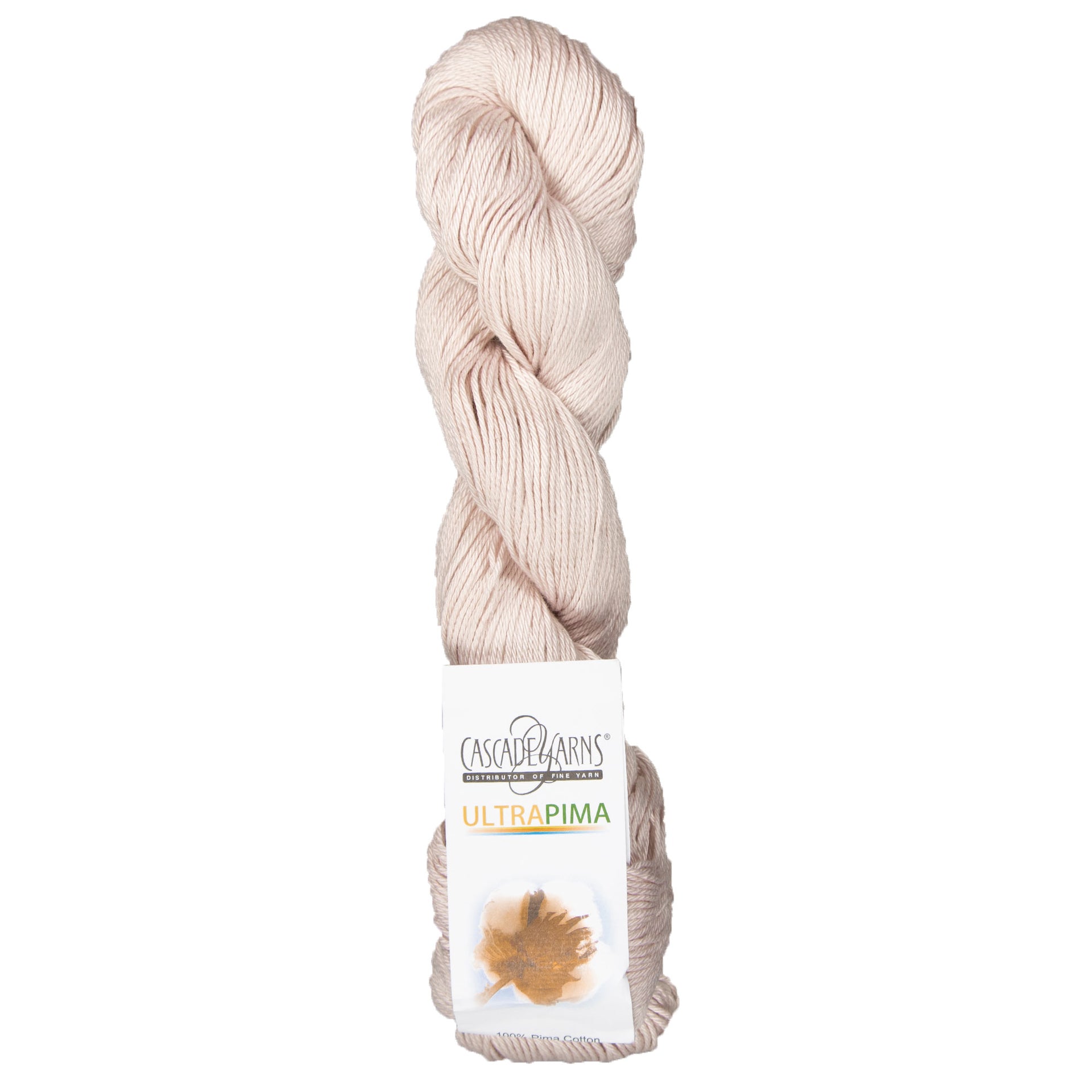 Cascade Yarns Ultra Pima Yarn - 3854 Shell - Zoom Image
