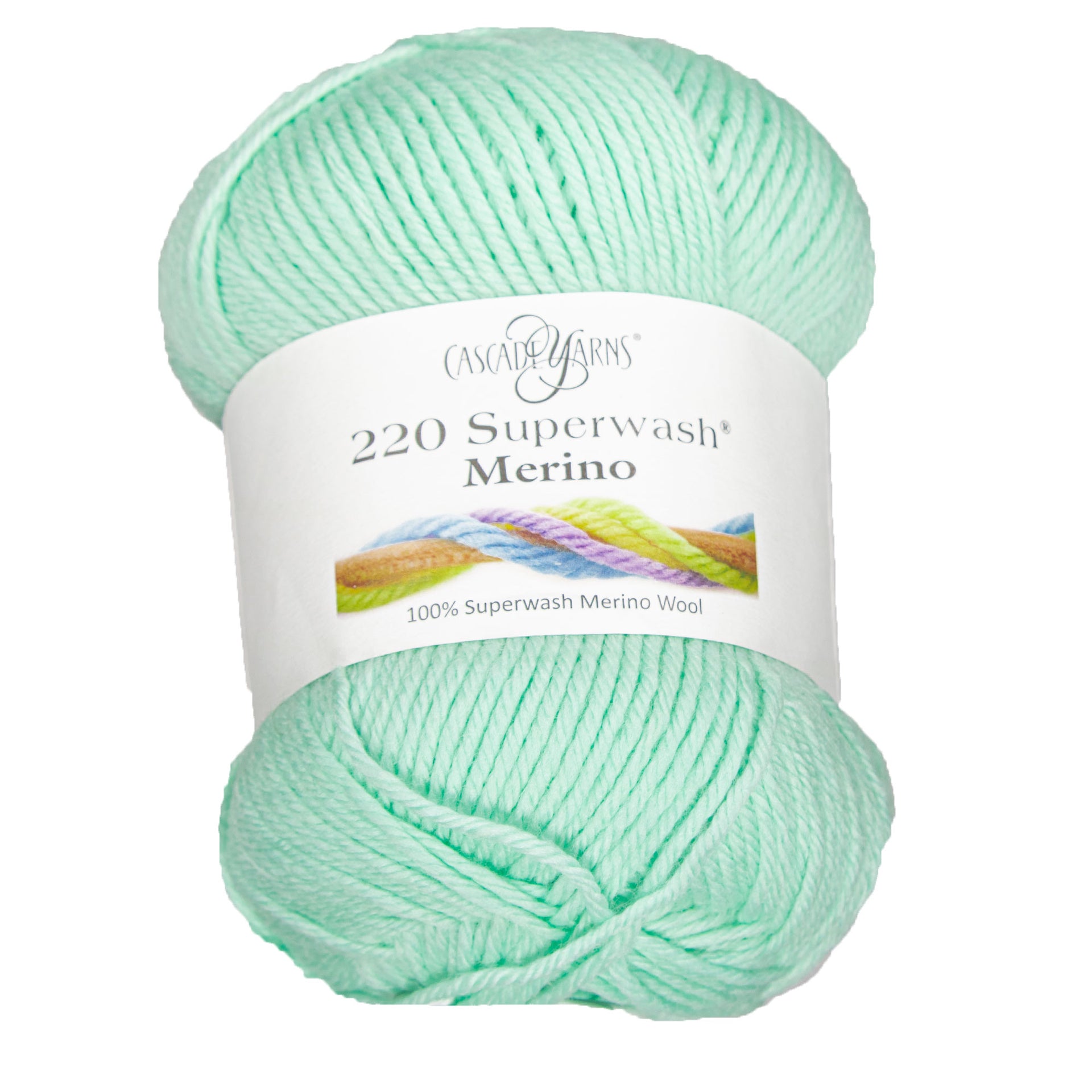 Cascade Yarns 220 Superwash Merino Yarn - 125 Honeydew - Zoom Image
