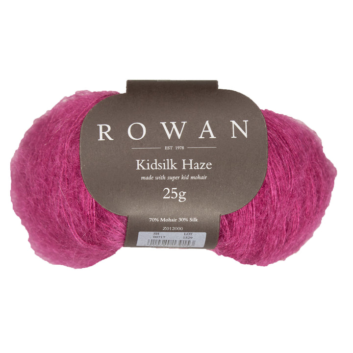 Rowan Kidsilk Haze Yarn - 717 Magenta - Zoom Image