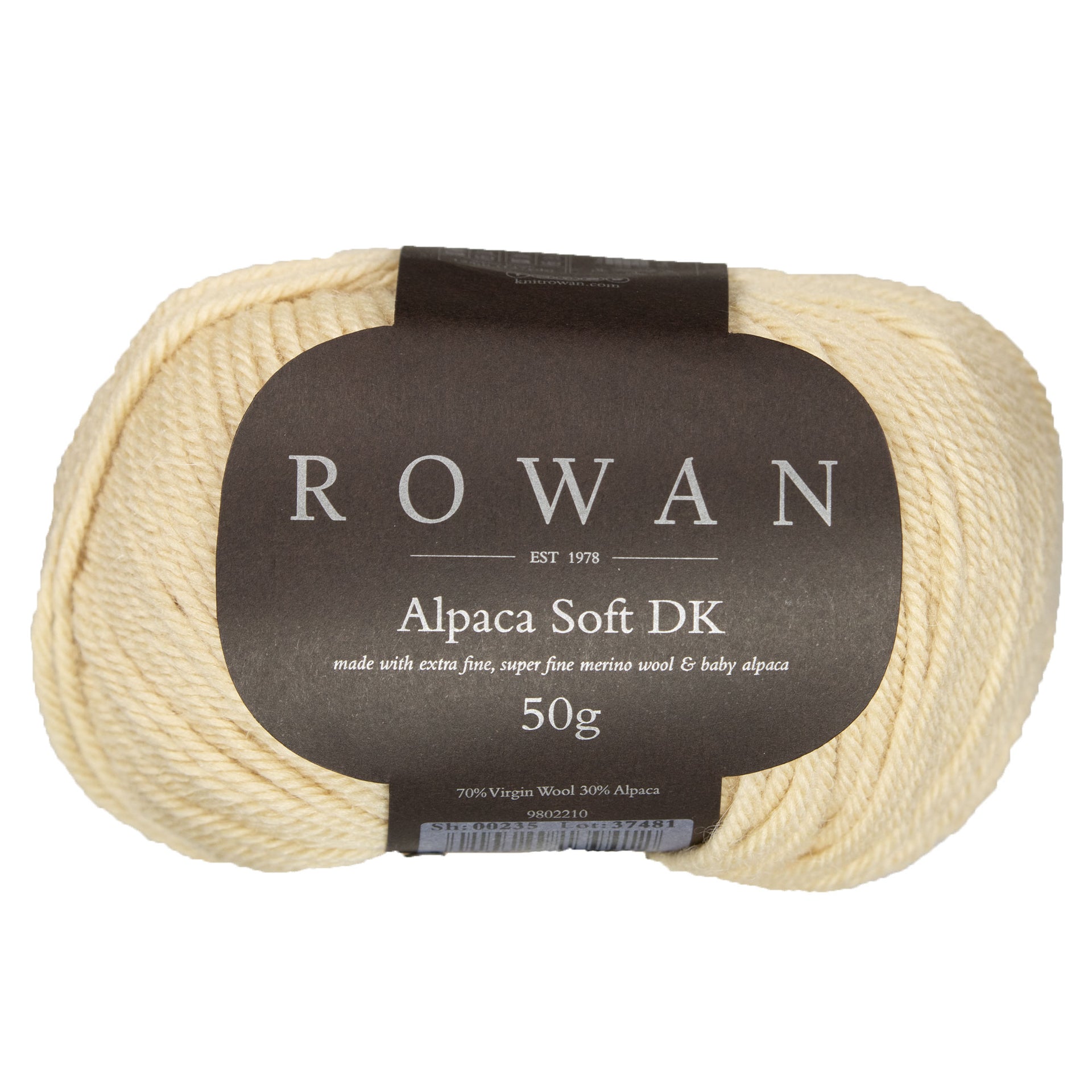Rowan Alpaca Soft DK Yarn - 235 Champagne - Zoom Image
