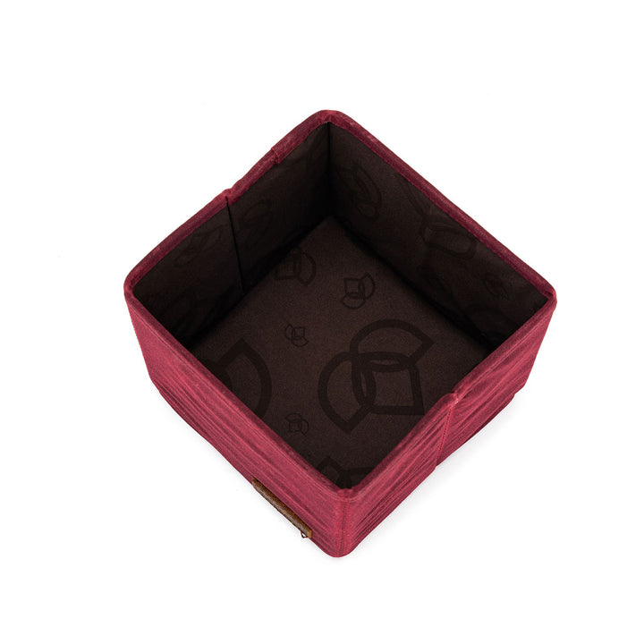 della Q Maker's Canvas Cubbies (Set of 2) - Red - Extra Image