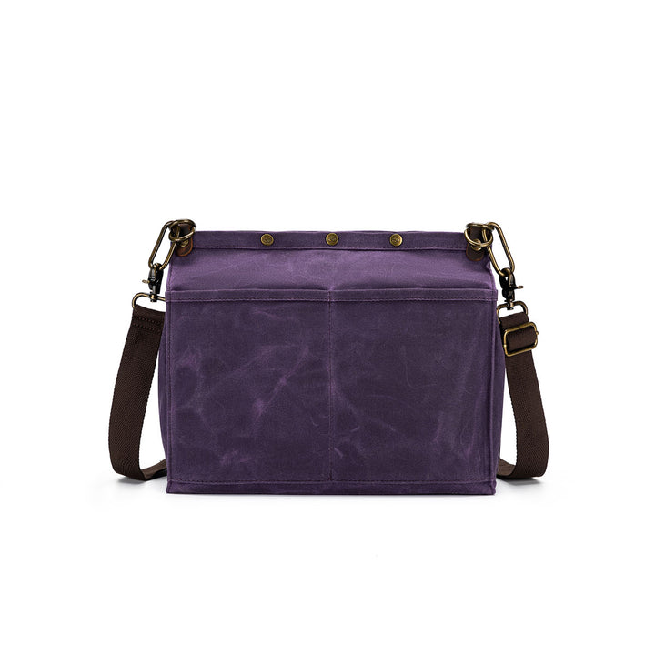 della Q Maker's Canvas Rucksack - Blue - Extra Image