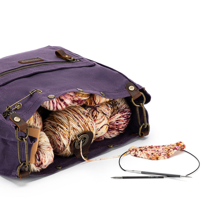 della Q Maker's Canvas Rucksack - Blue - Extra Image