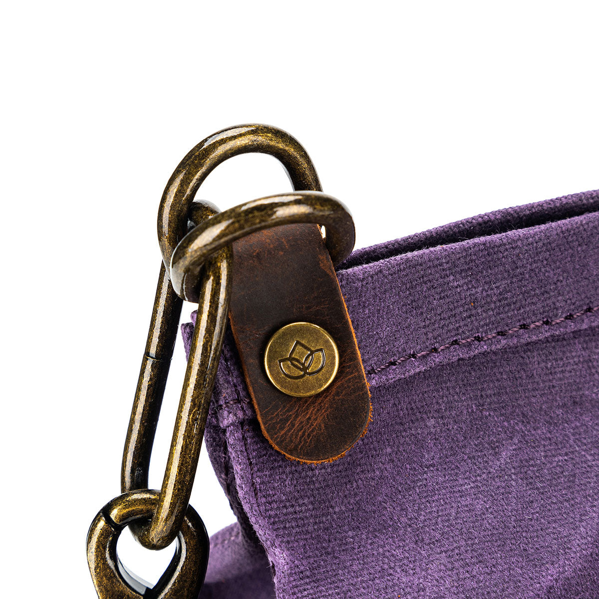 della Q Maker's Canvas Rucksack - Olive - Extra Image