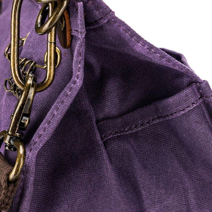 della Q Maker's Canvas Rucksack - Olive - Extra Image