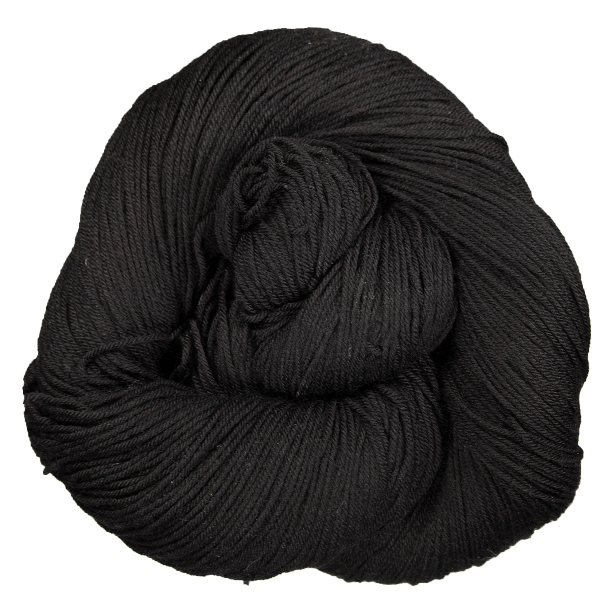 Malabrigo Ultimate Sock Yarn - 195 Black - Zoom Image