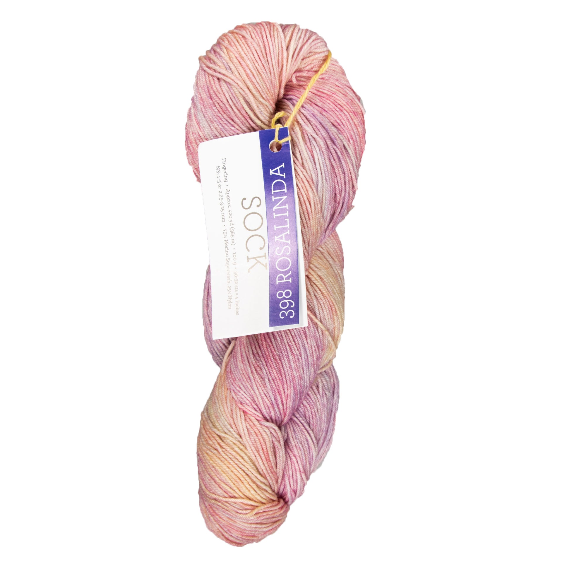 Malabrigo Ultimate Sock Yarn - 398 Rosalinda - Zoom Image
