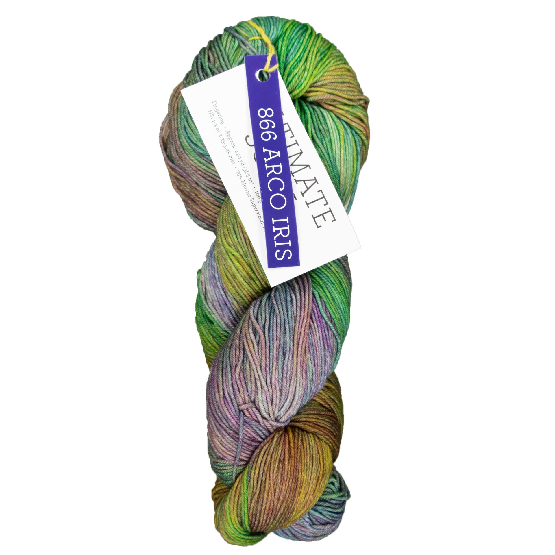 Malabrigo Ultimate Sock Yarn - 866 Arco Iris - Zoom Image
