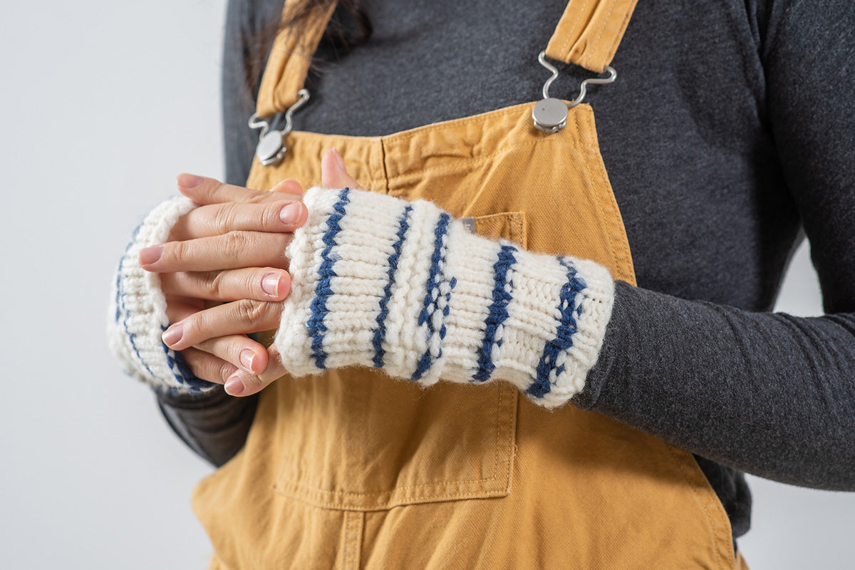 Berroco Fall Collection 2022 Patterns - Ciel Hat and Mitts - PDF Download - Extra Image
