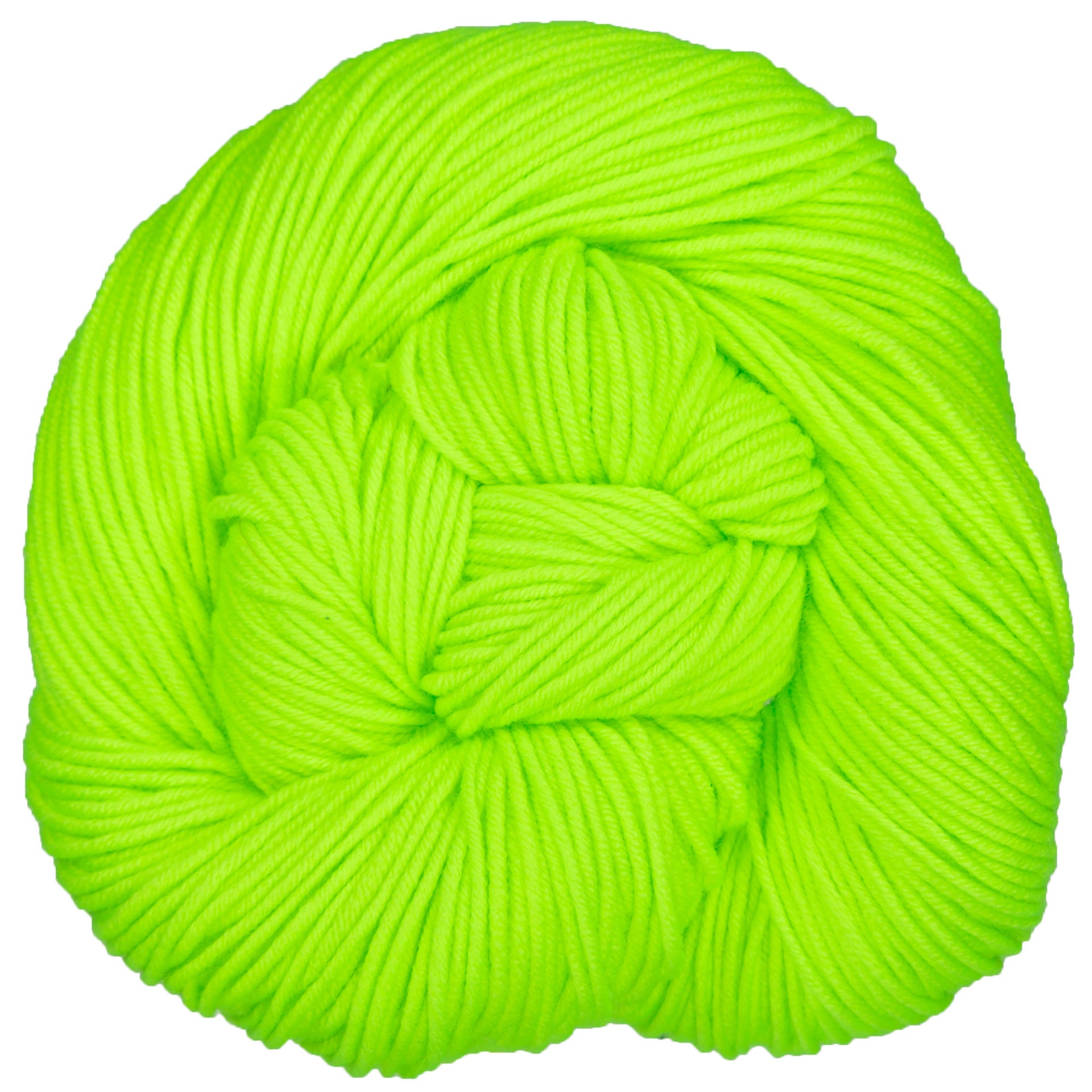Plymouth Yarn Worsted Merino Superwash Yarn - 99 Lime Green Glow - Zoom Image
