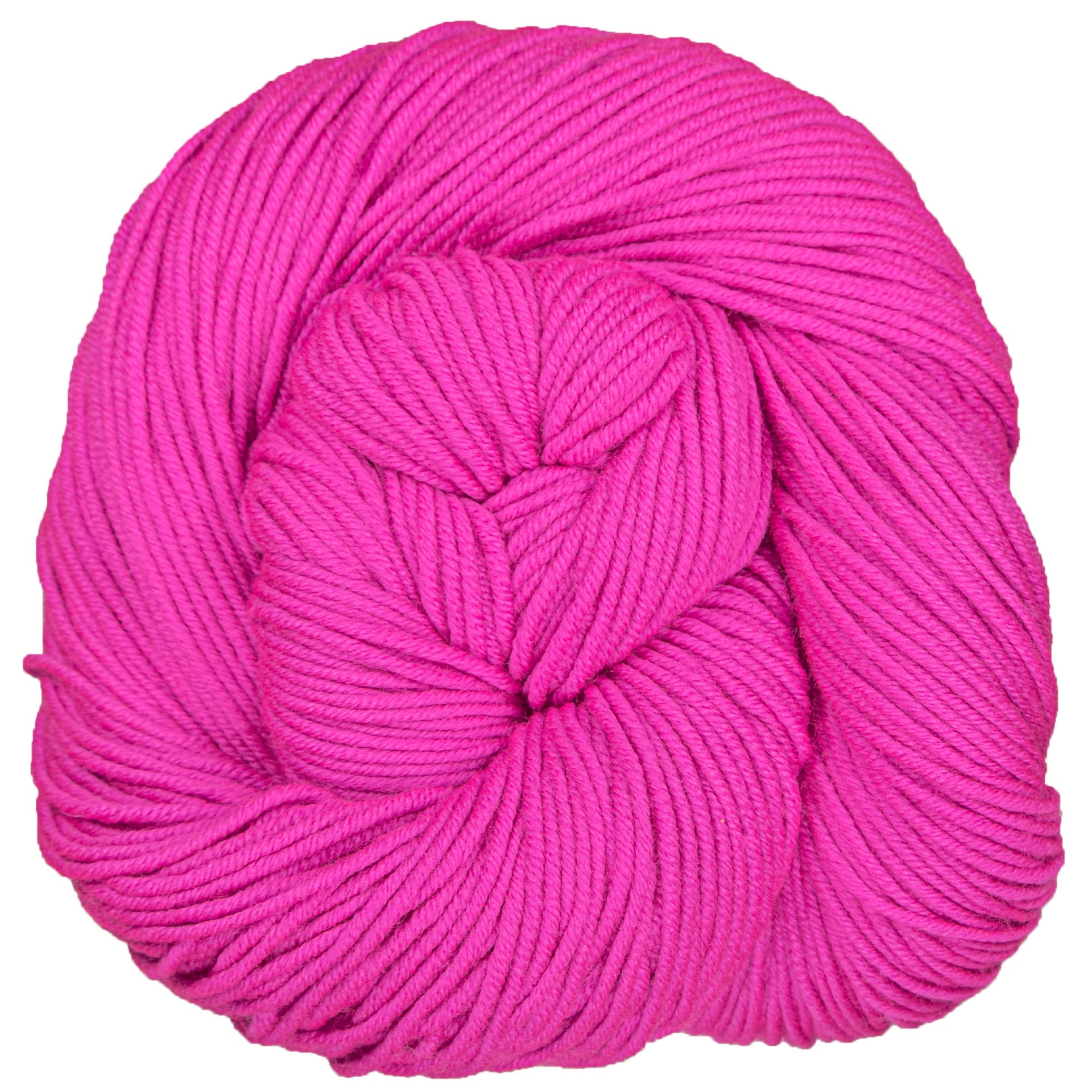 Plymouth Yarn Worsted Merino Superwash Yarn - 101 Hot Pink Glow - Zoom Image
