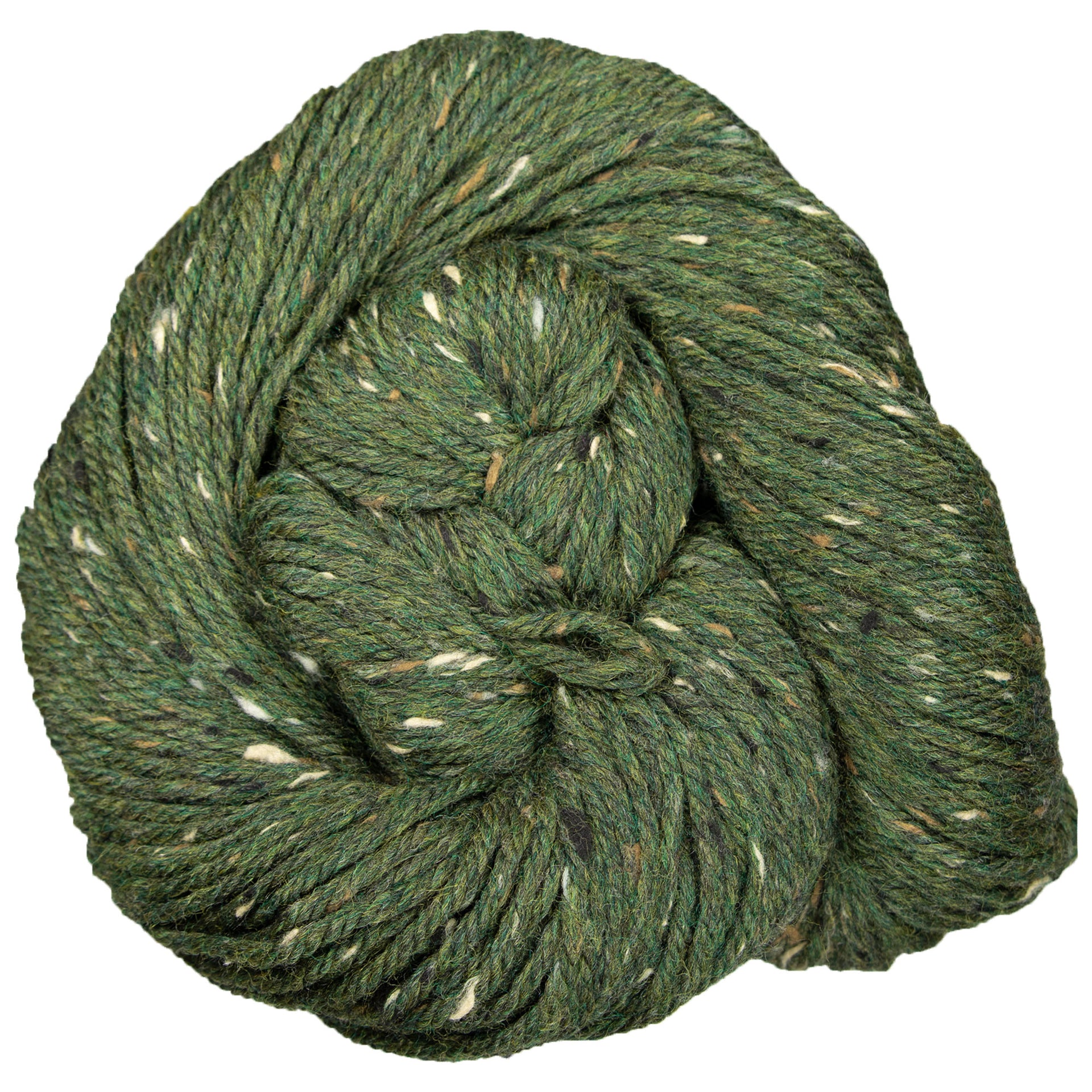 Blue Sky Fibers Woolstok Tweed (Aran) Yarn - 3308 Olive Branch - Zoom Image
