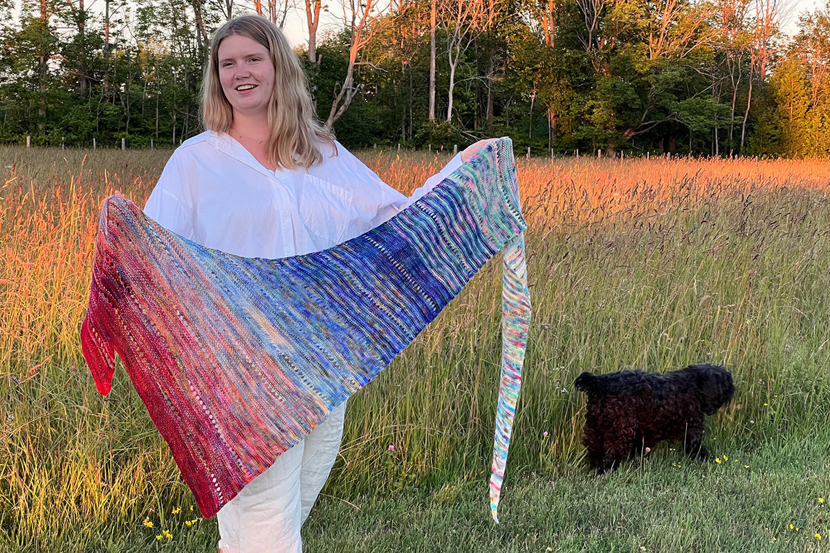 Koigu Patterns - Friendship Shawl - PDF Download - Extra Image
