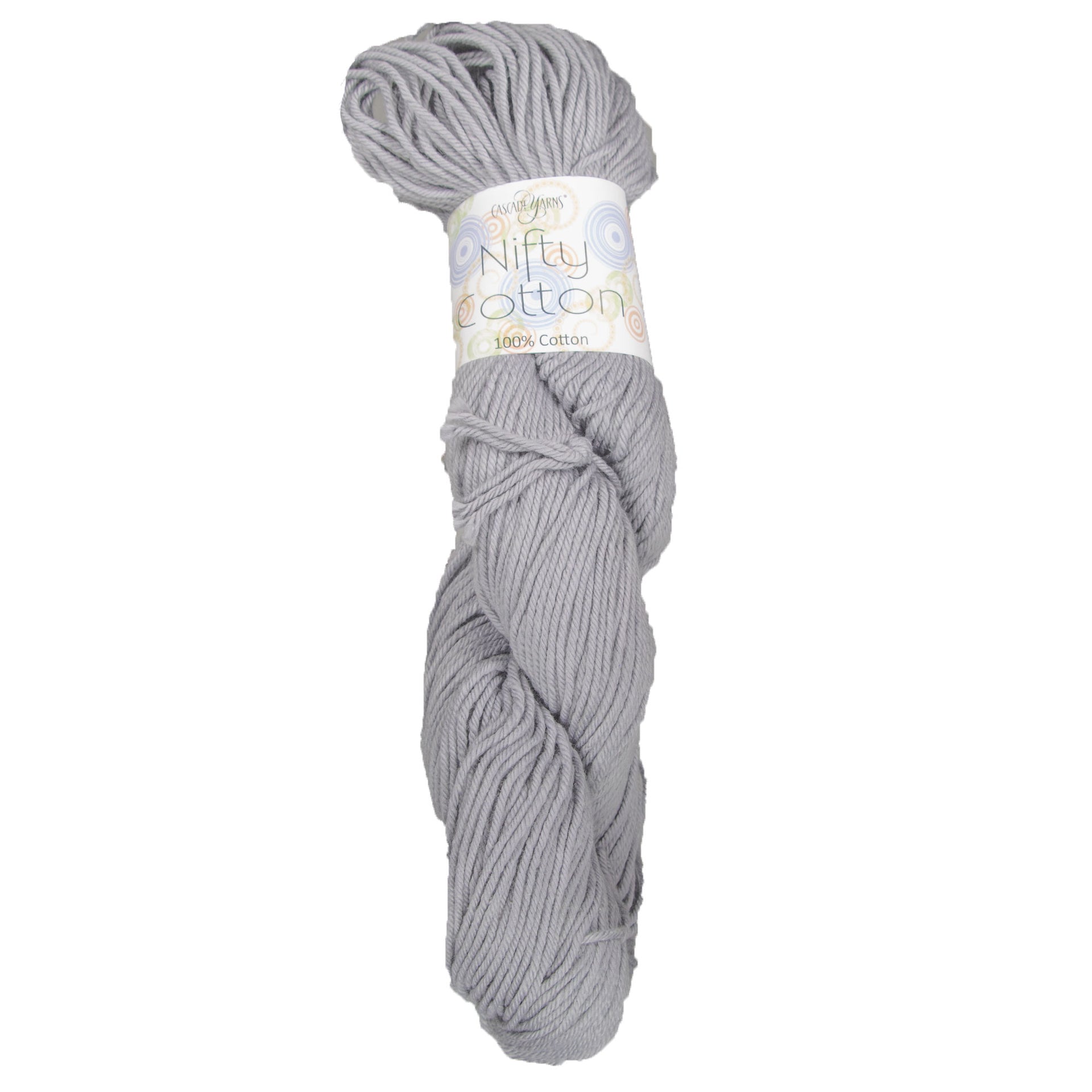 Cascade Yarns Nifty Cotton Yarn - 04 Silver - Zoom Image
