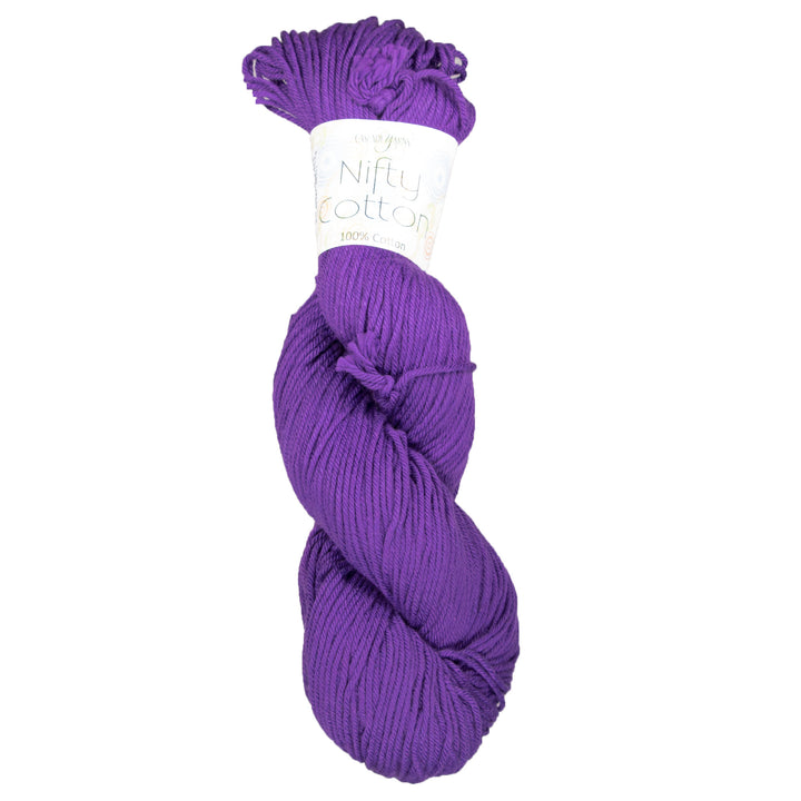 Cascade Yarns Nifty Cotton Yarn - 28 Purple - Zoom Image