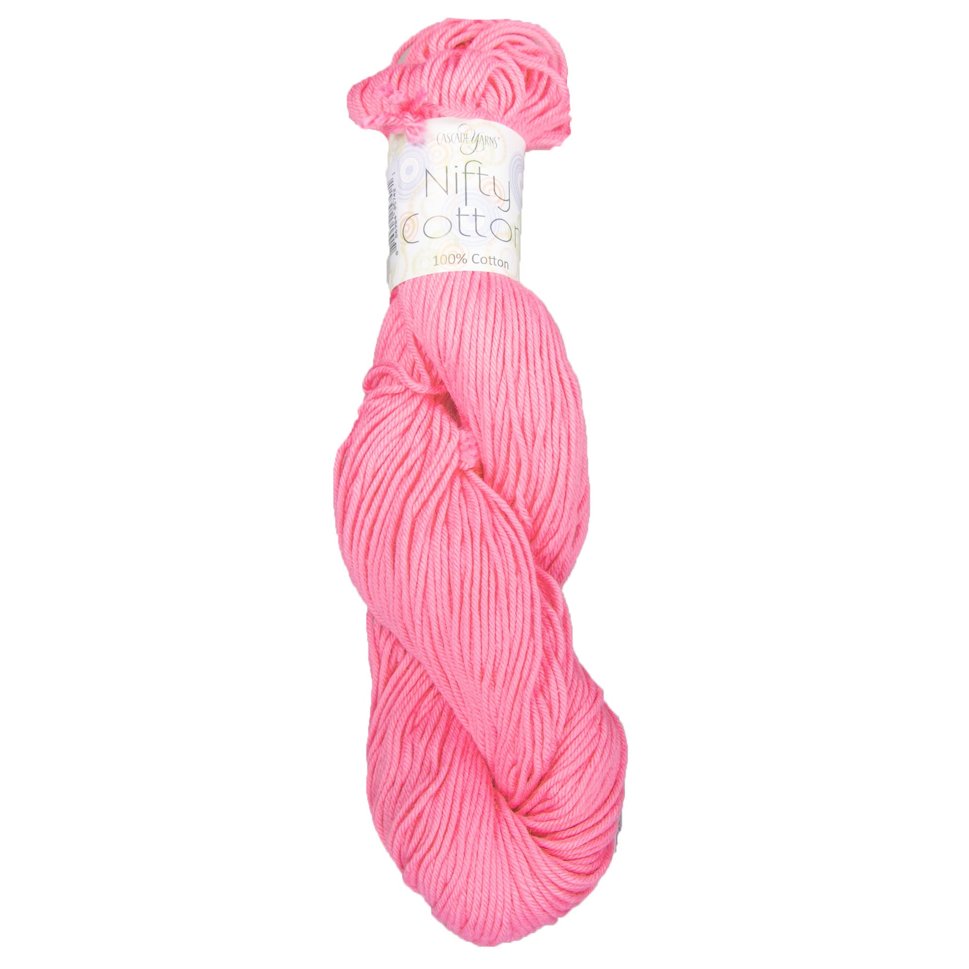 Cascade Yarns Nifty Cotton Yarn - 26 Rose Pink - Zoom Image
