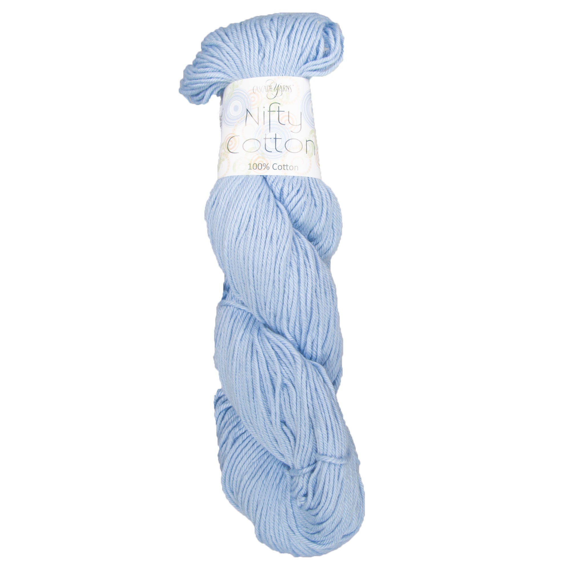 Cascade Yarns Nifty Cotton Yarn - 37 Blue Mist - Zoom Image