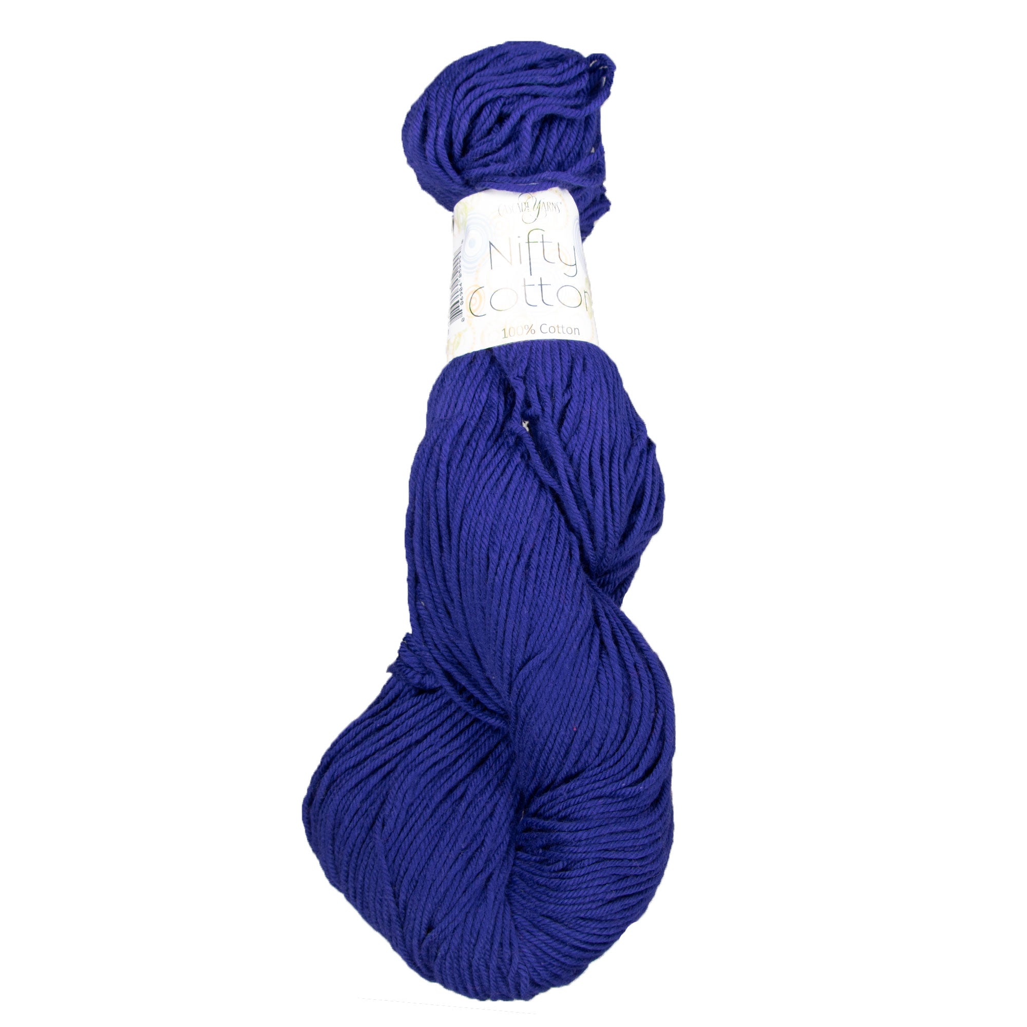 Cascade Yarns Nifty Cotton Yarn - 14 Sapphire - Zoom Image