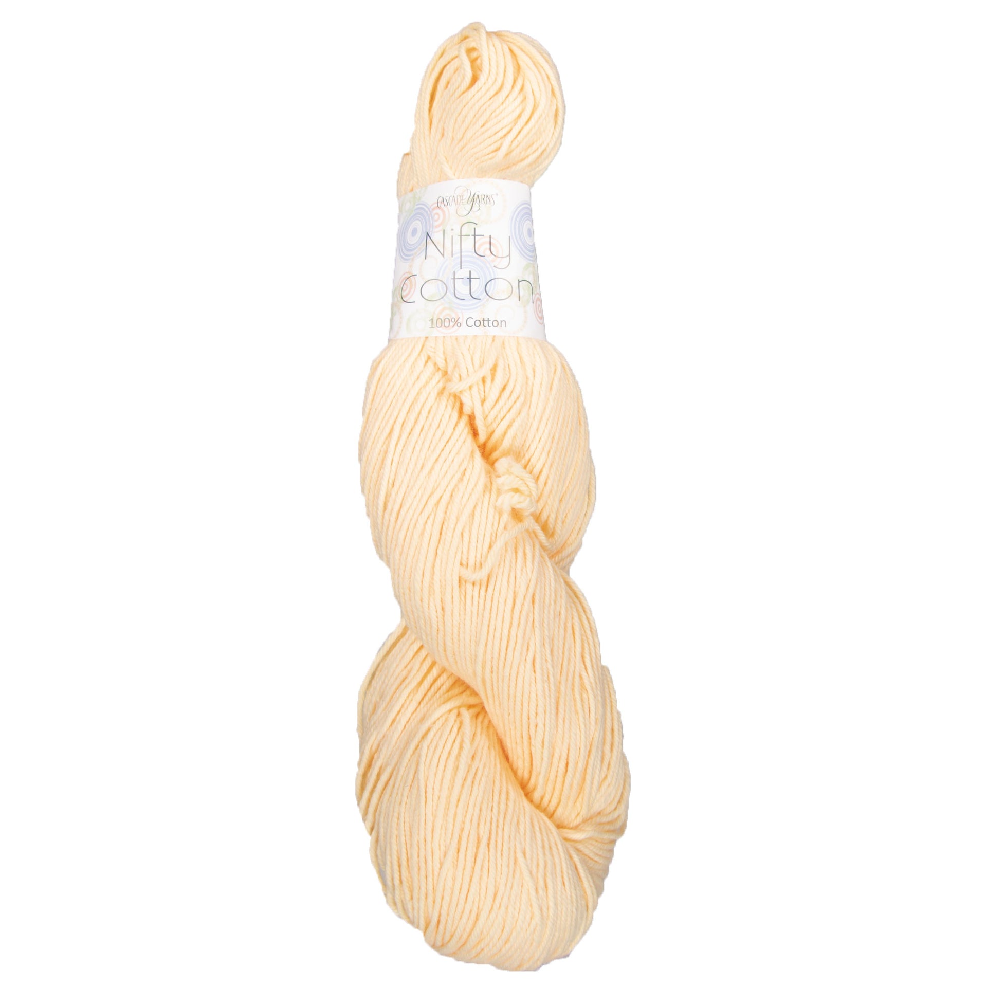 Cascade Yarns Nifty Cotton Yarn - 10 Soft Yellow - Zoom Image
