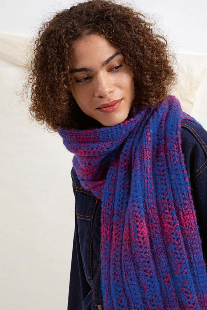 Lang Yarns Bergen Patterns - Scarf - PDF Download - Extra Image

