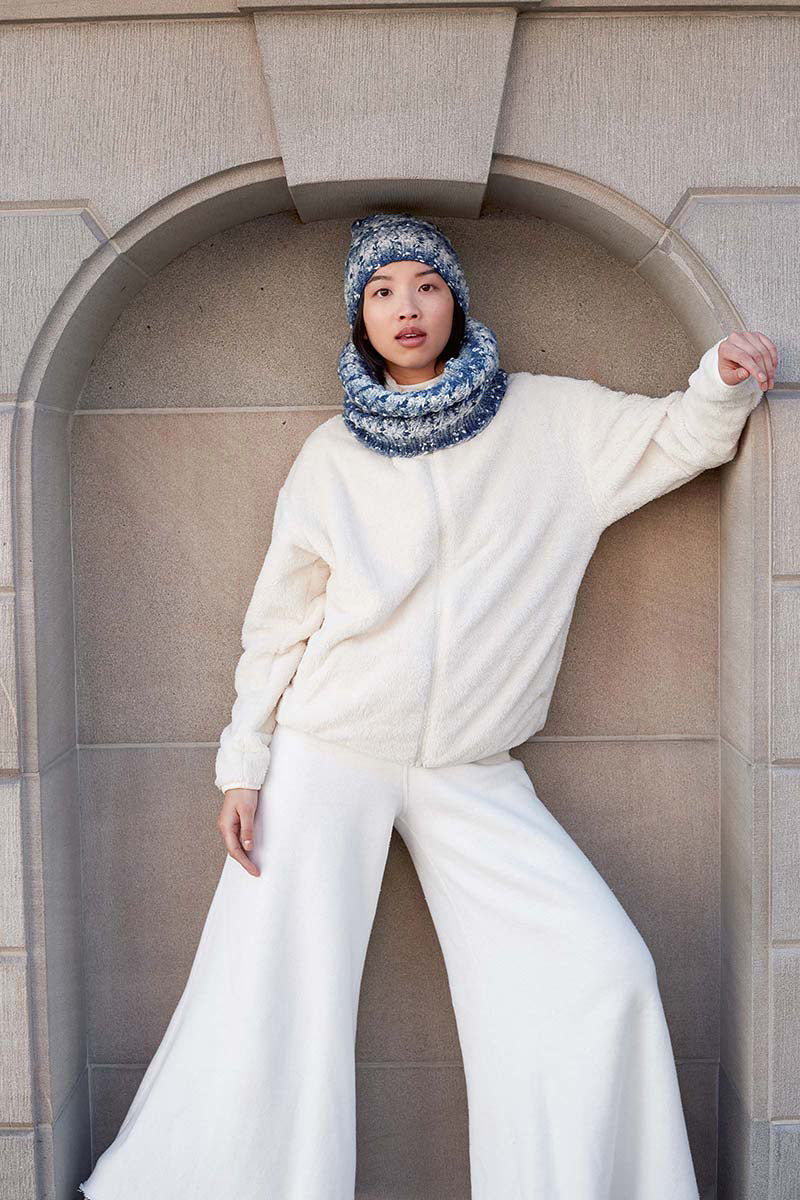 Lang Yarns Snowflake Patterns - Hat PDF Download - Extra Image