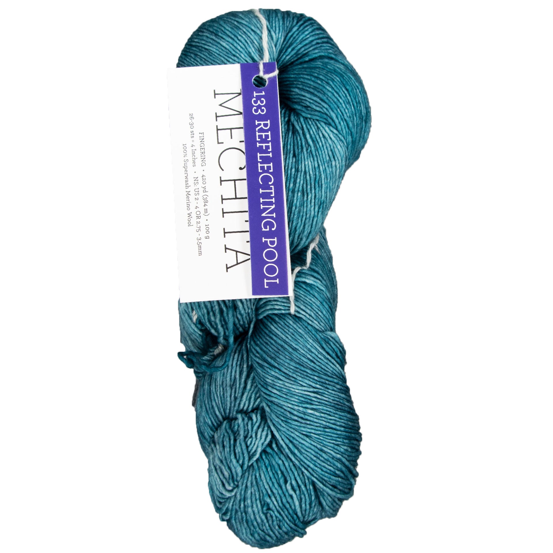 Malabrigo Mechita Yarn - 133 Reflecting Pool - Zoom Image
