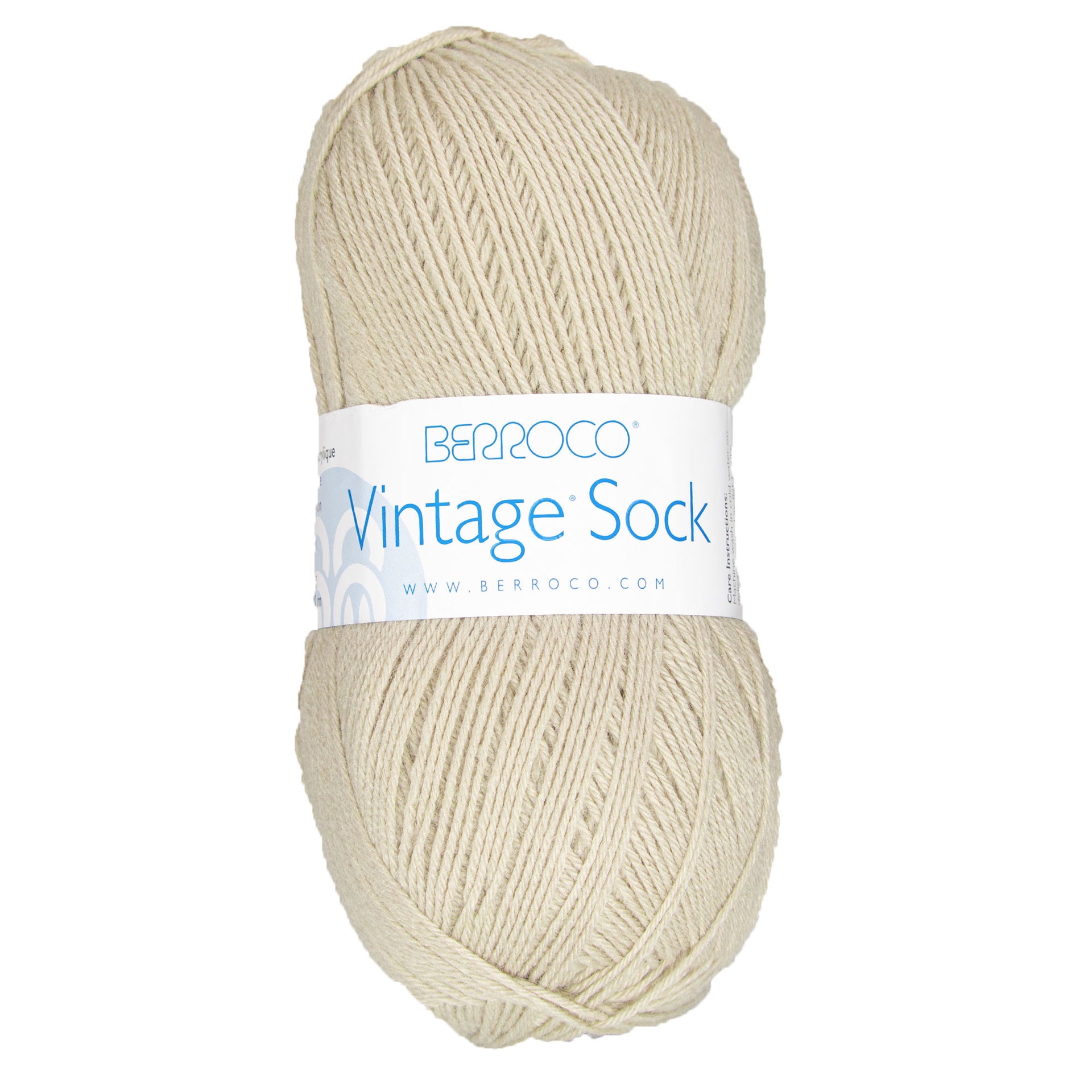 Berroco Vintage Sock Yarn - 12026 Stone - Zoom Image
