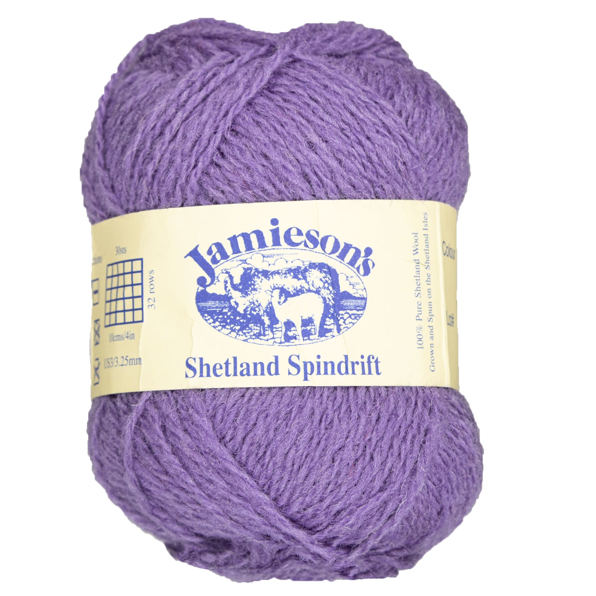 Jamieson's of Shetland Spindrift Yarn - 616 Anemone - Zoom Image
