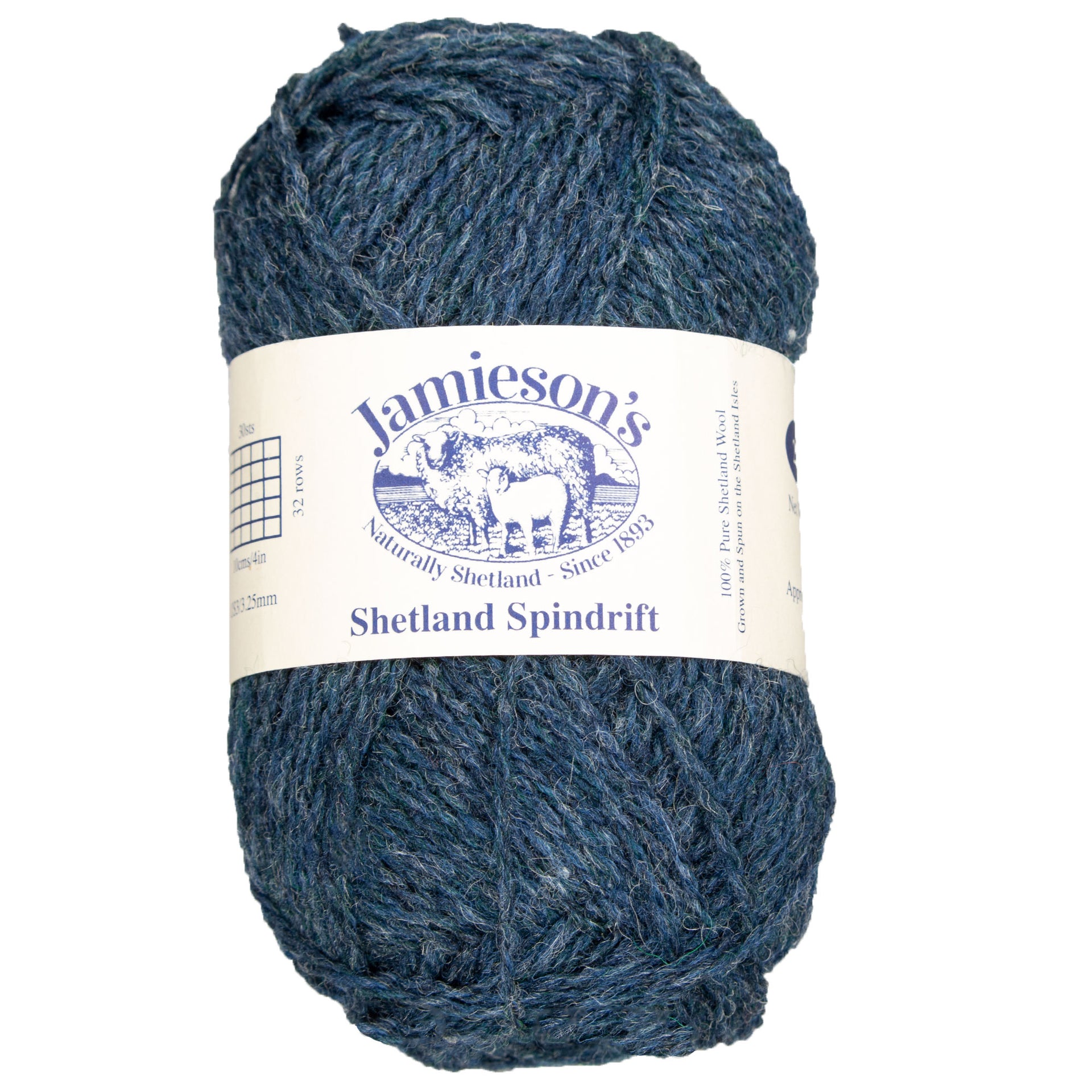 Jamieson's of Shetland Spindrift Yarn - 150 Atlantic - Zoom Image
