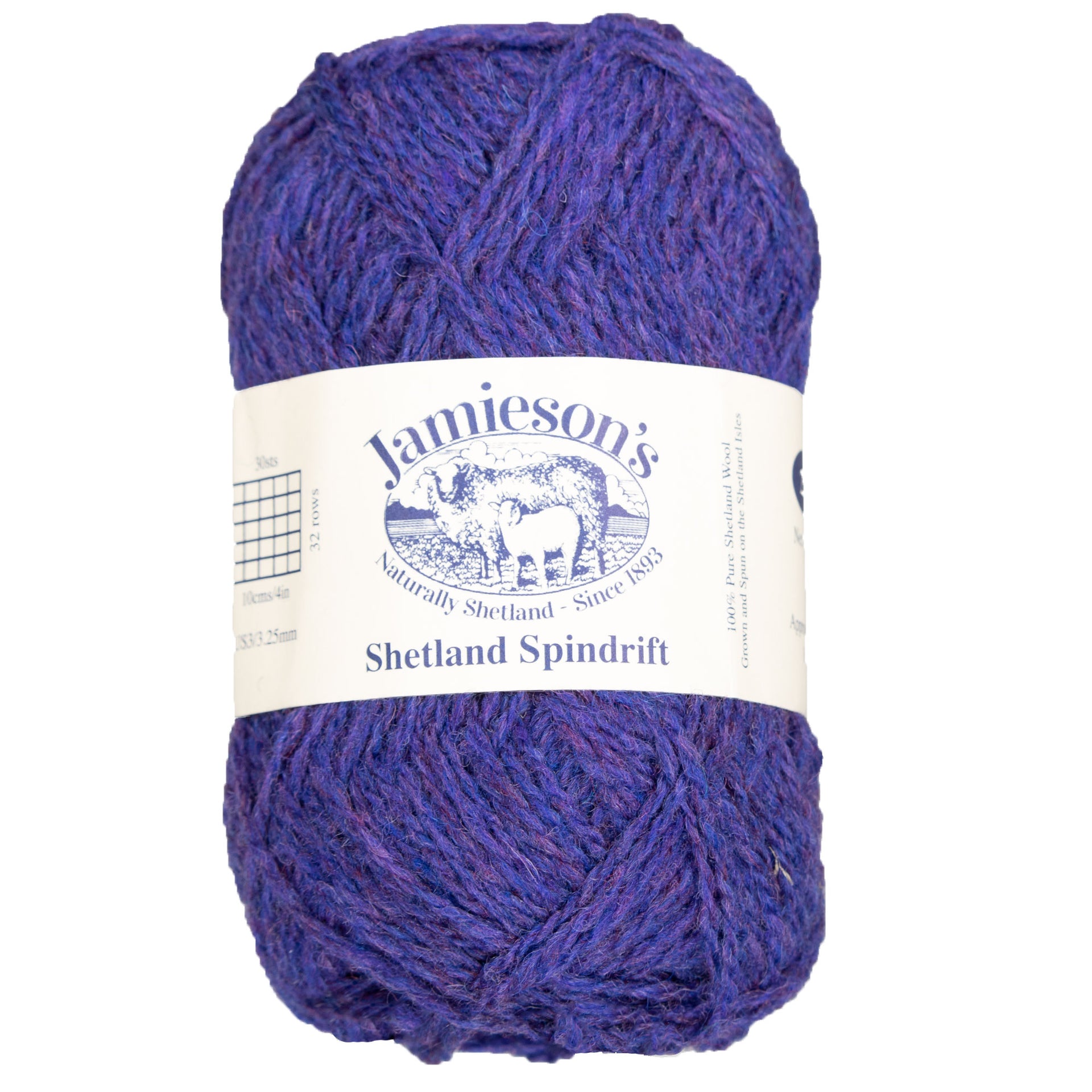 Jamieson's of Shetland Spindrift Yarn - 1300 Aubretia - Zoom Image
