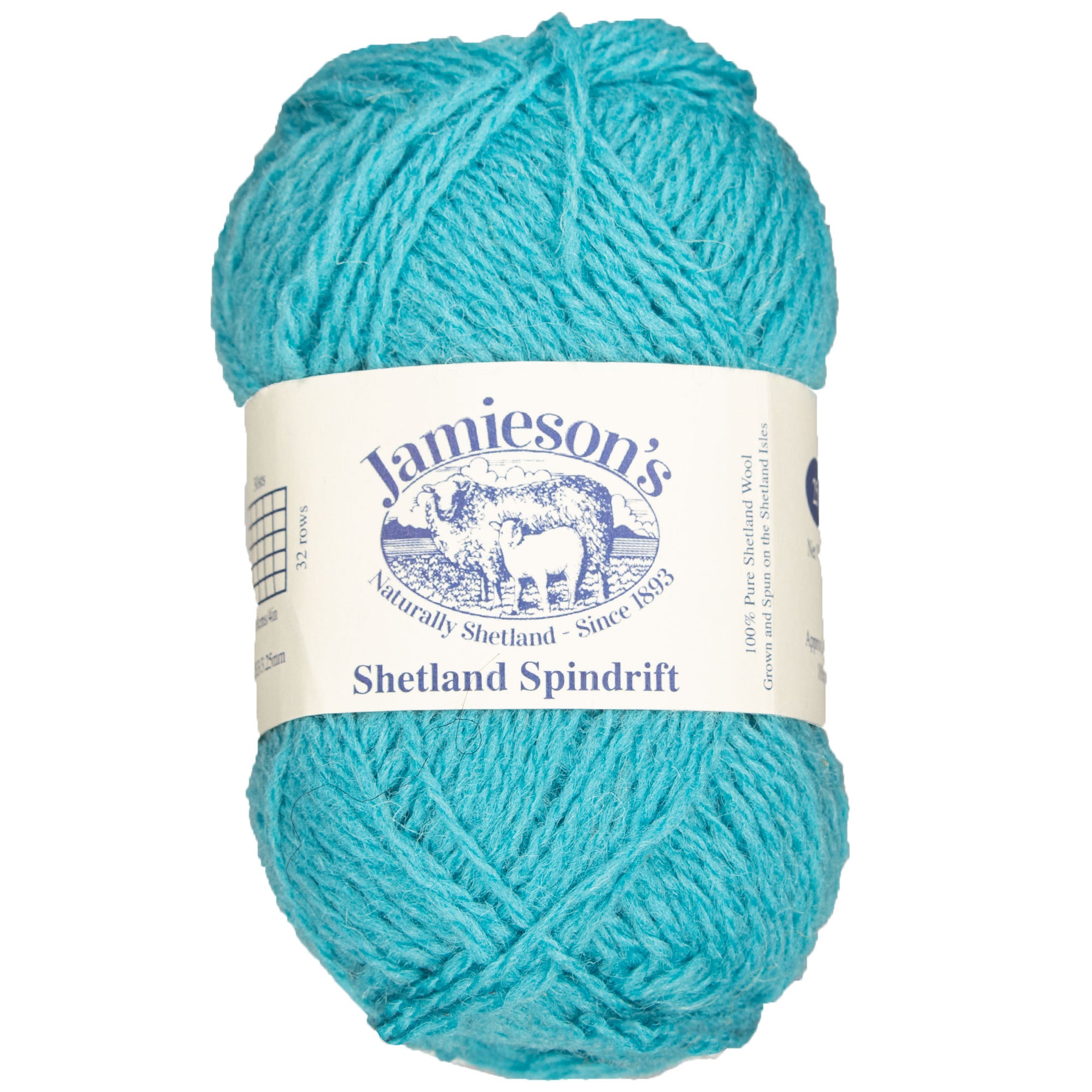 Jamieson's of Shetland Spindrift Yarn - 760 Caspian - Zoom Image
