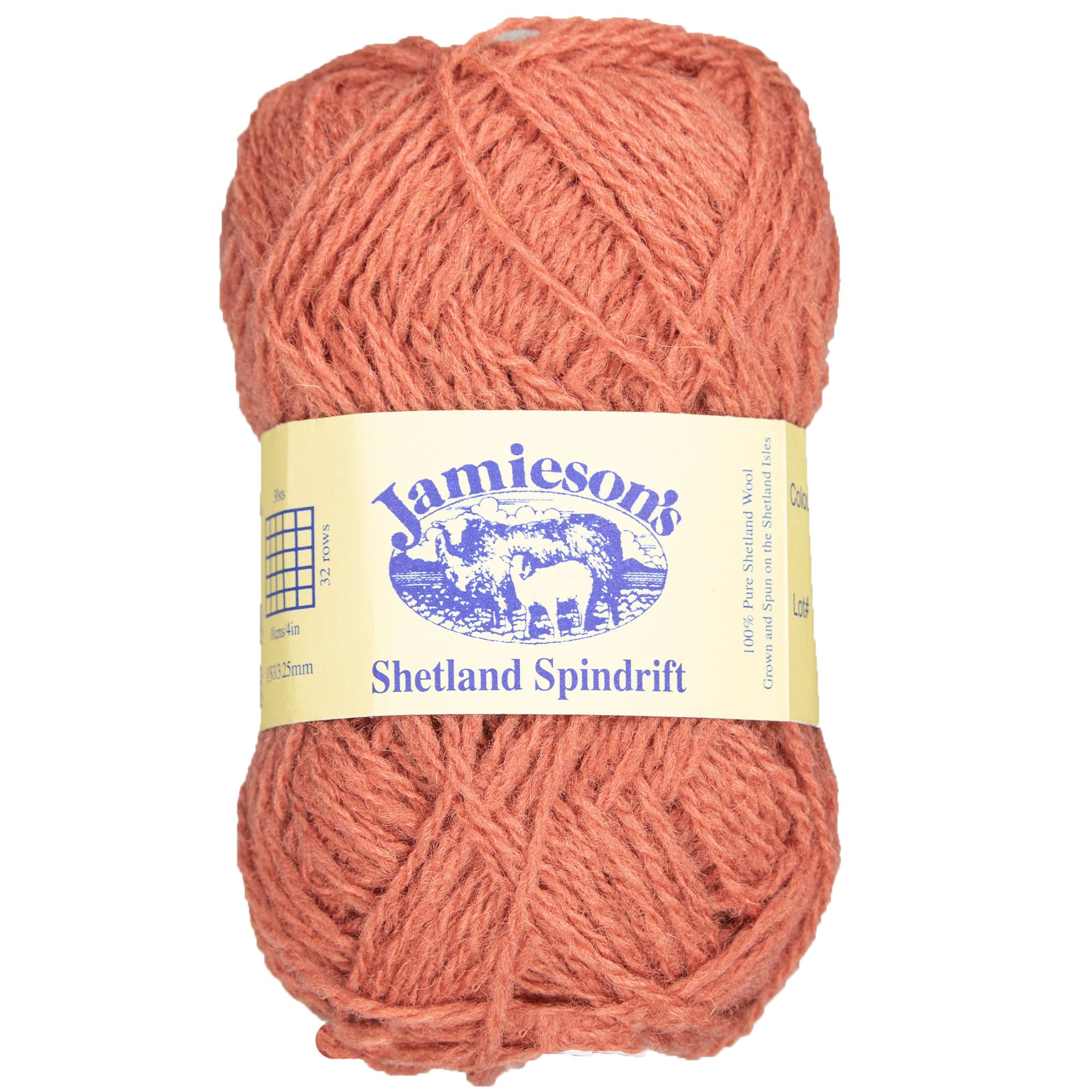 Jamieson's of Shetland Spindrift Yarn - 576 Cinnamon - Zoom Image
