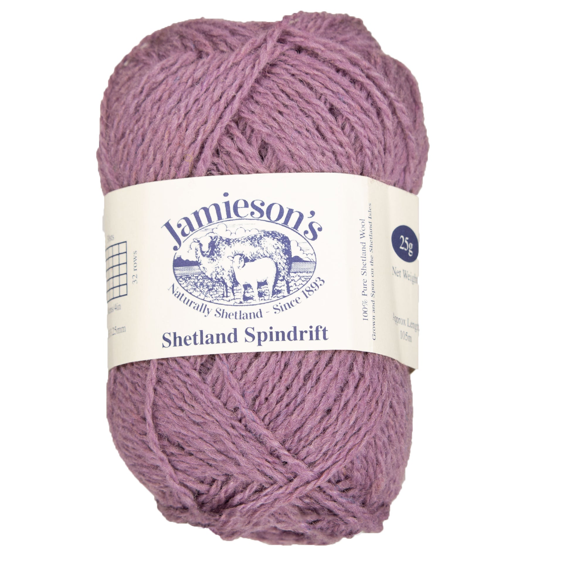 Jamieson's of Shetland Spindrift Yarn - 562 Cyclamen - Zoom Image
