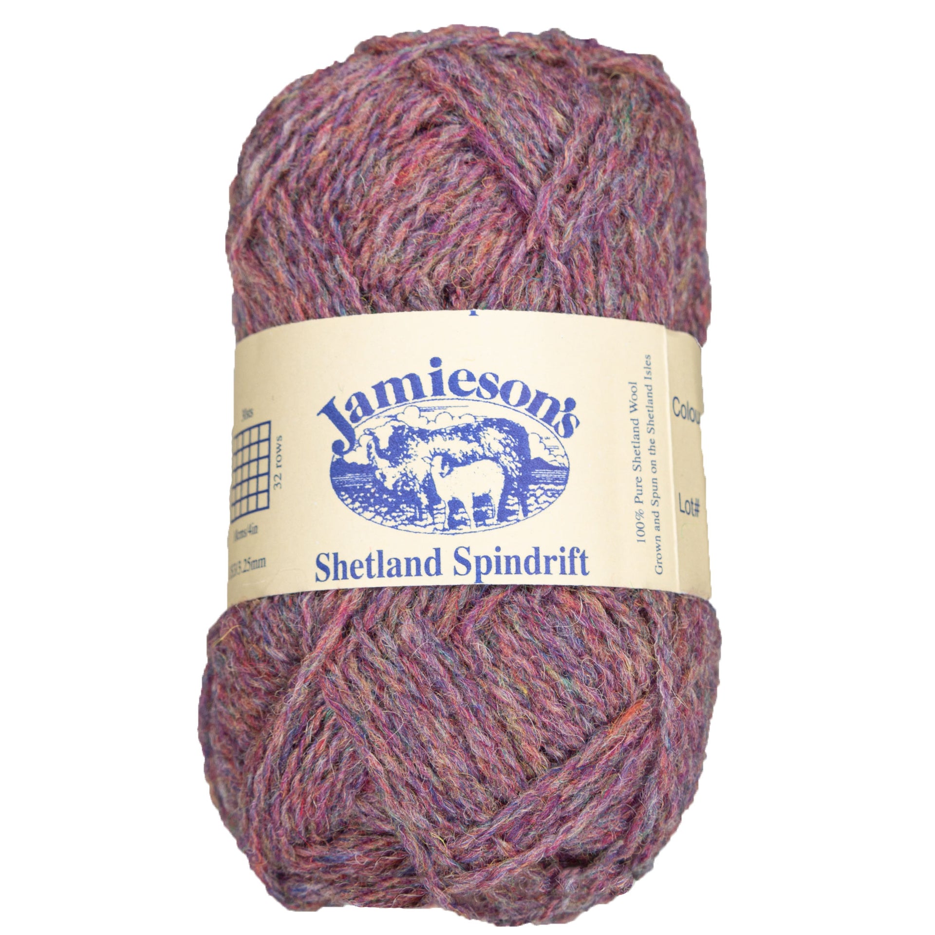 Jamieson's of Shetland Spindrift Yarn - 567 Damask - Zoom Image
