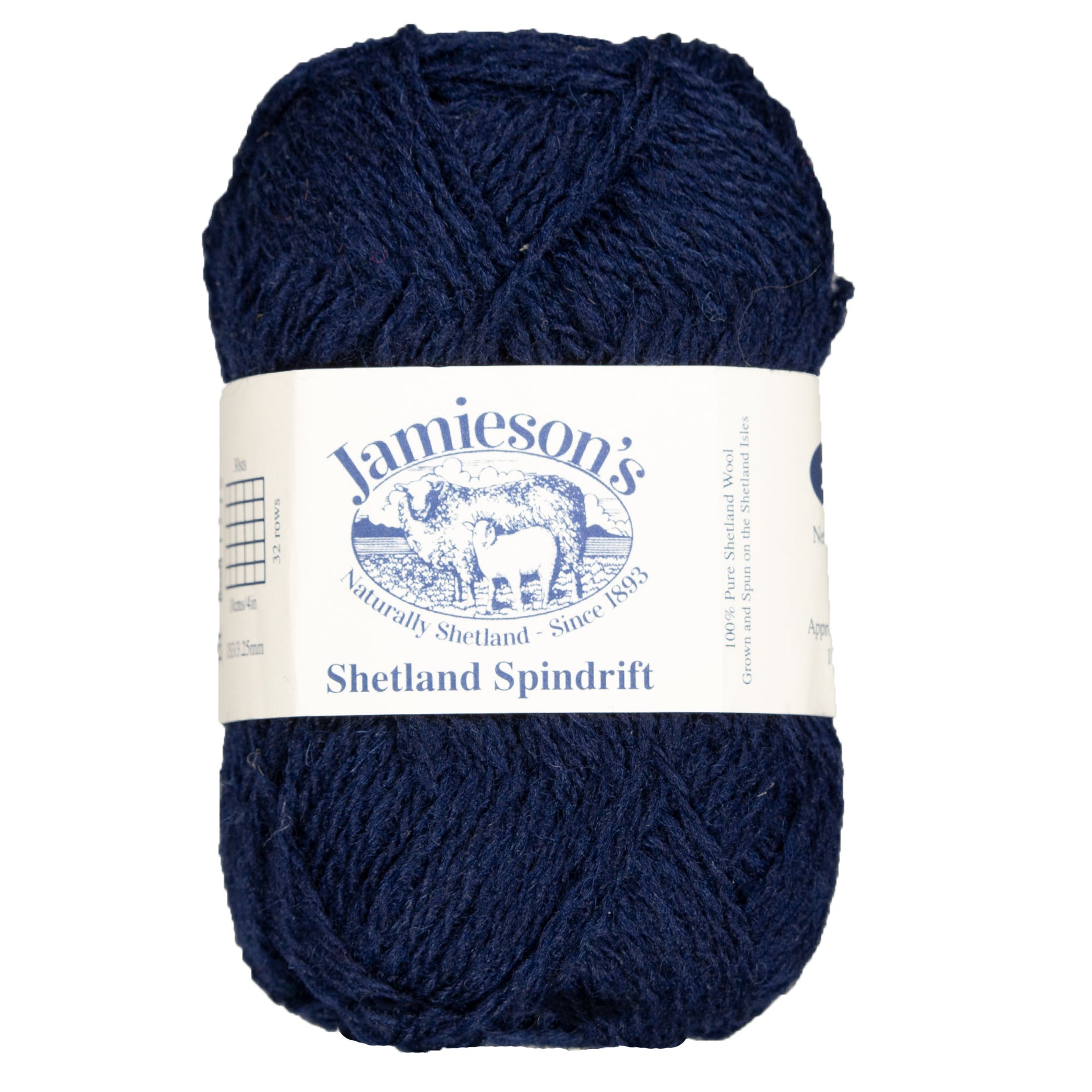 Jamieson's of Shetland Spindrift Yarn - 707 Eclipse - Zoom Image
