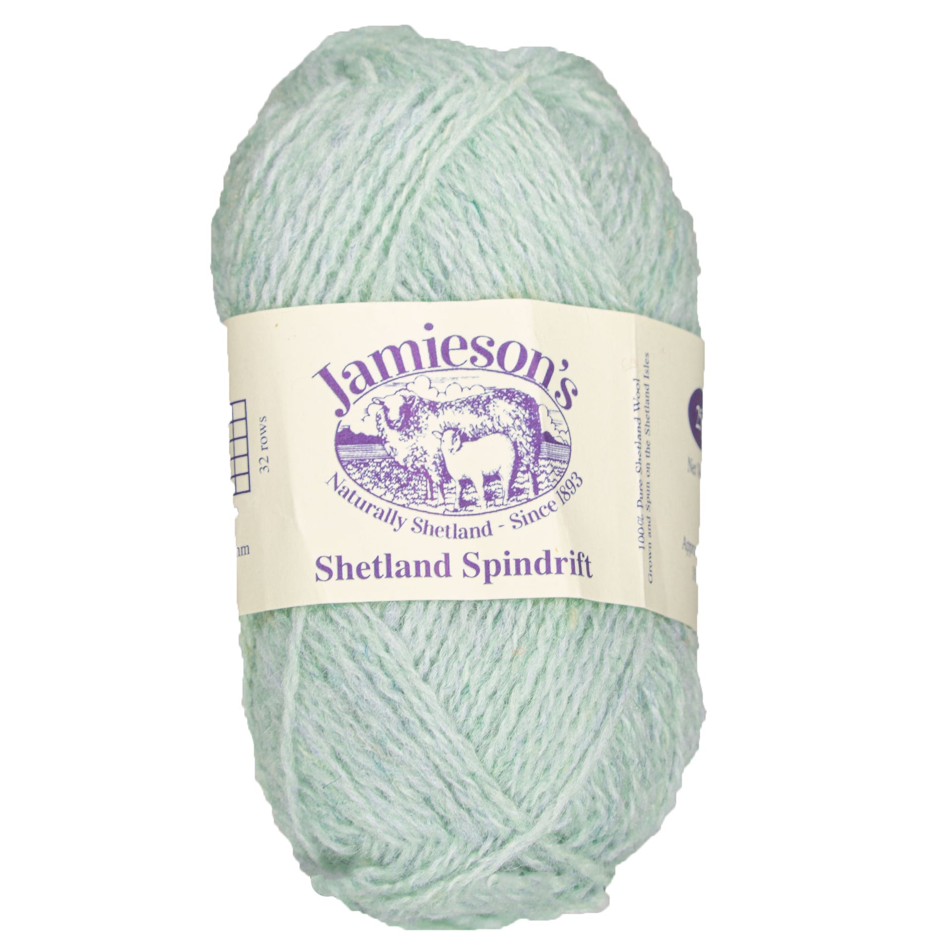 Jamieson's of Shetland Spindrift Yarn - 768 Eggshell - Zoom Image
