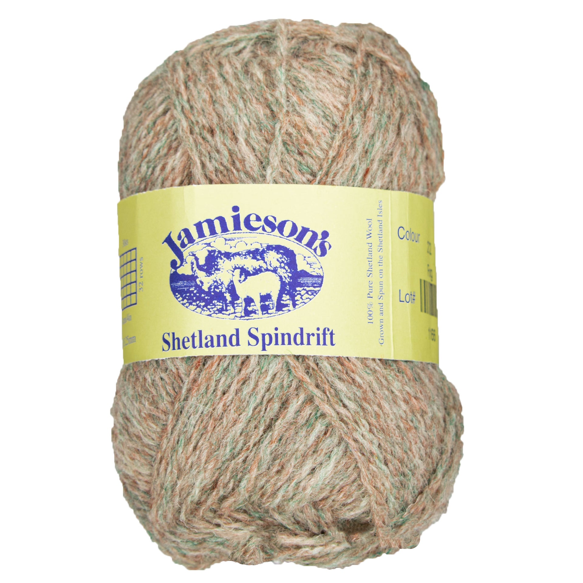 Jamieson's of Shetland Spindrift Yarn - 272 Fog - Zoom Image

