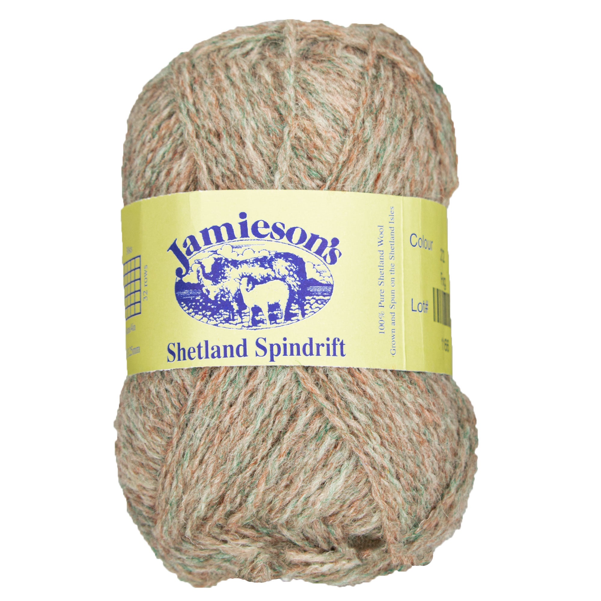 Jamieson's of Shetland Spindrift Yarn - 272 Fog - Zoom Image