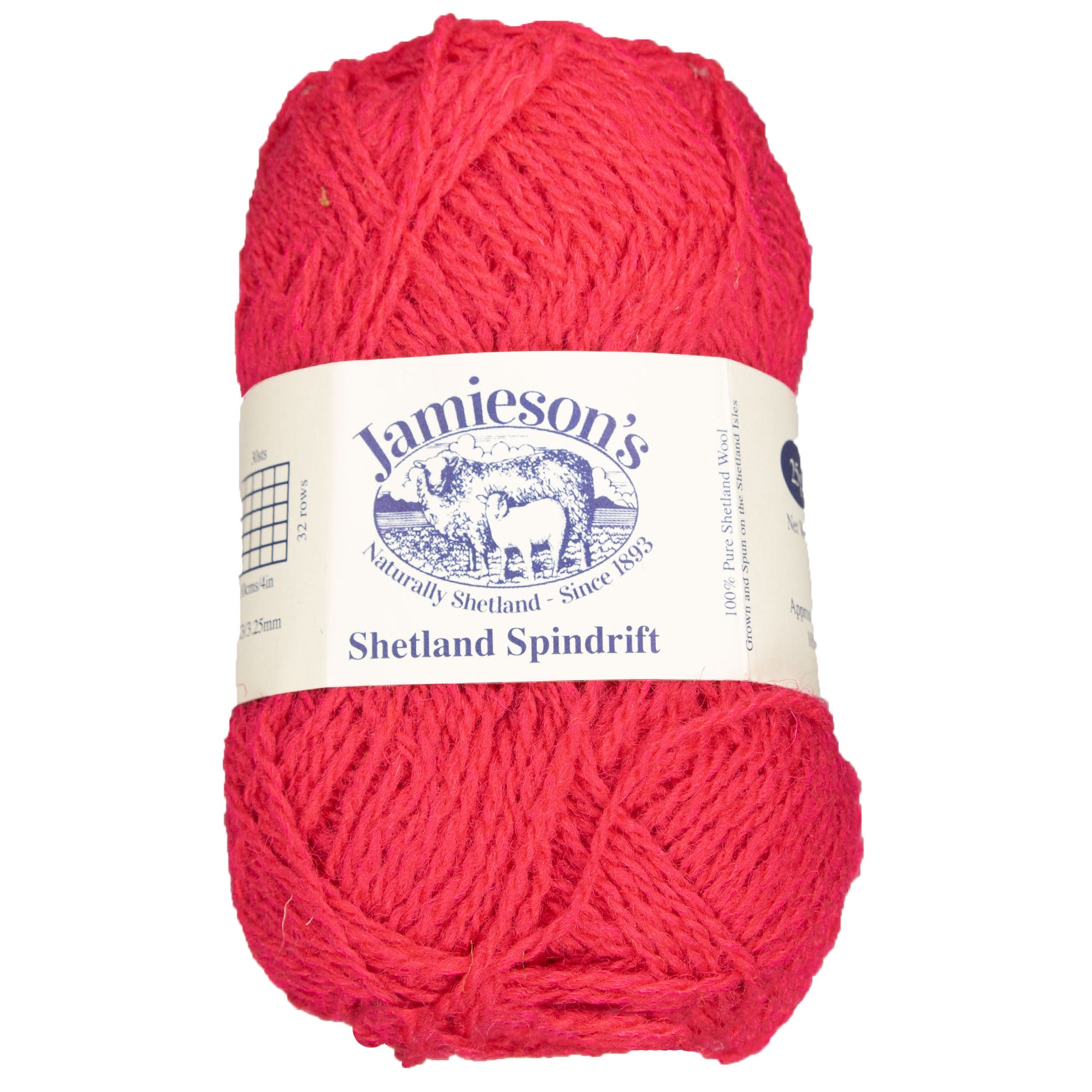 Jamieson's of Shetland Spindrift Yarn - 530 Fuchsia - Zoom Image
